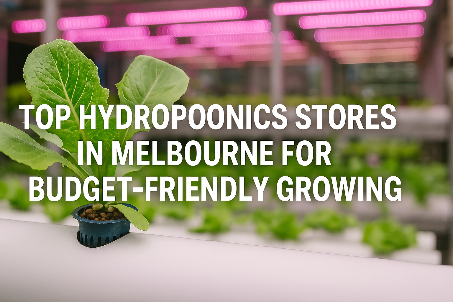 Top Hydroponics Stores in Melbourne for Budget-Friendly Growing