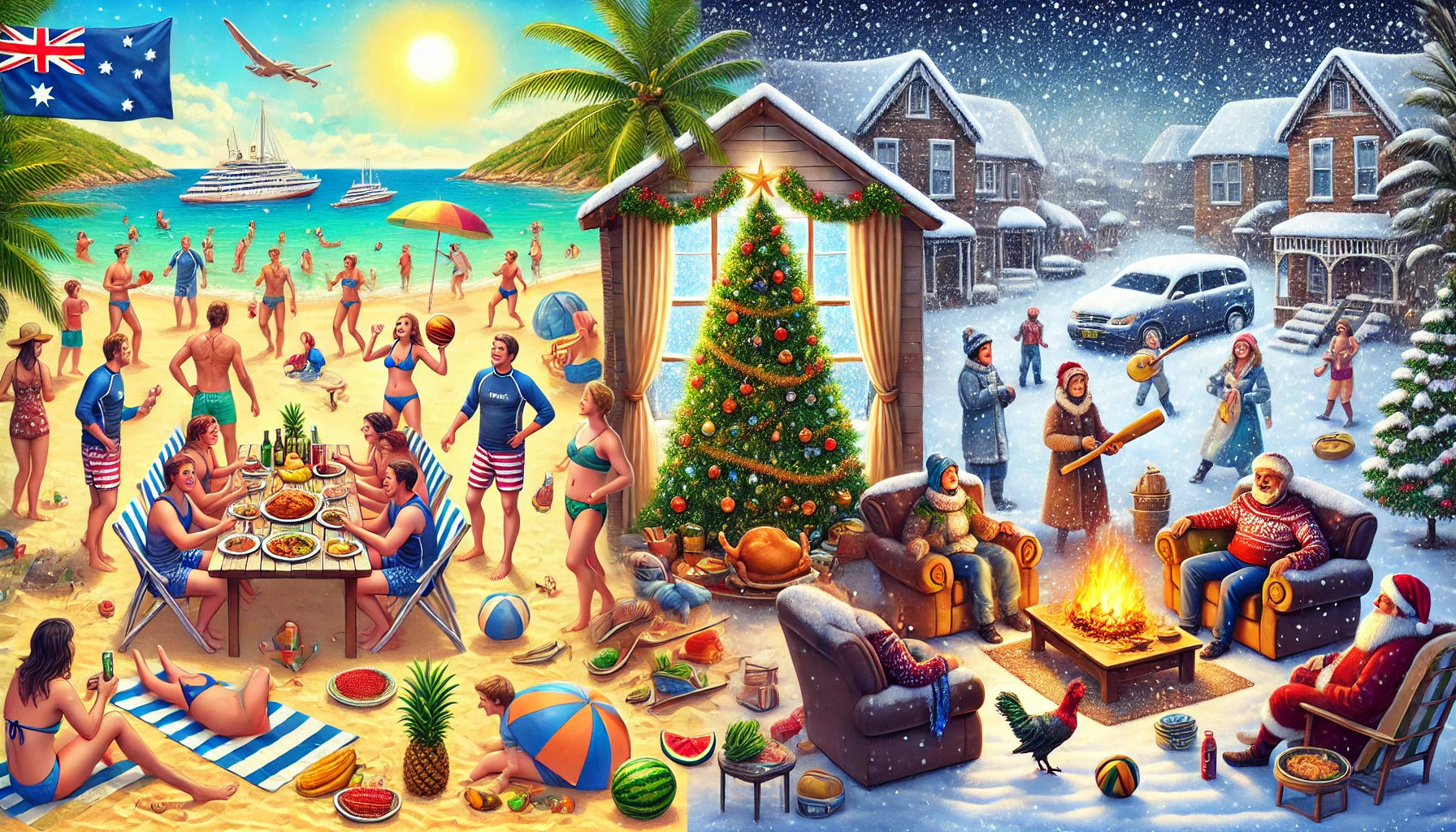 The Fascinating Truth: Christmas in Australia in Summer, and in Other Countries in Winter