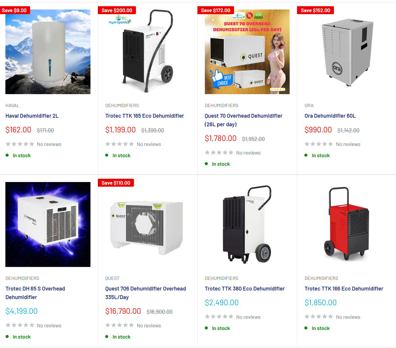 Top Dehumidifiers for Winter at TG Hydroponics