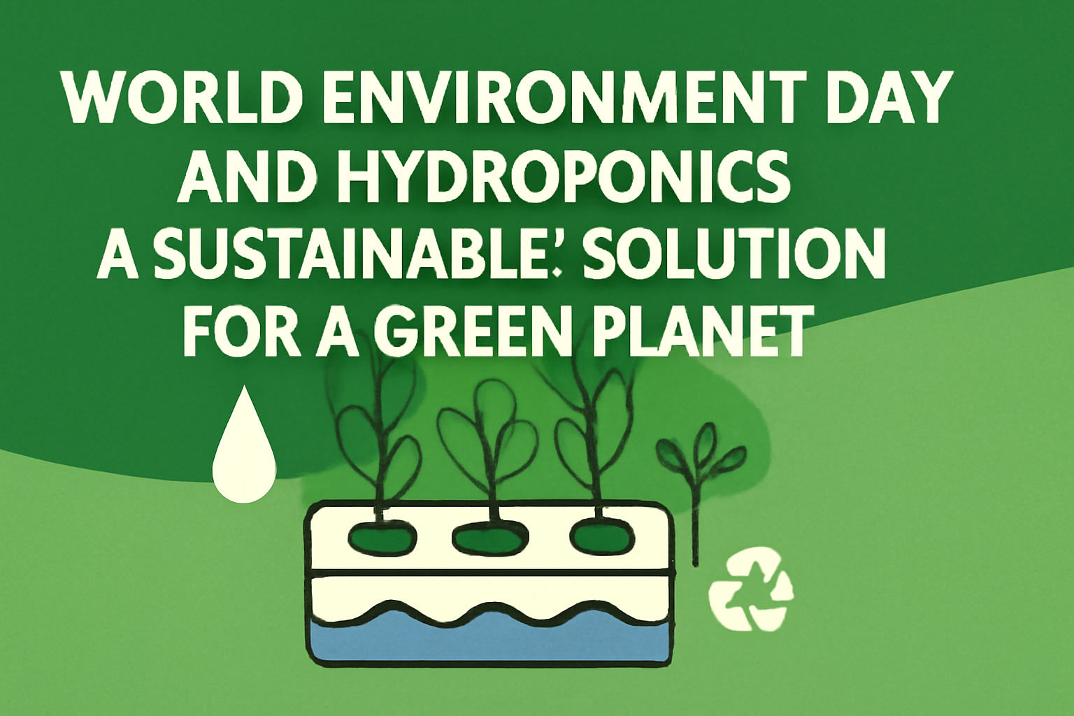 World Environment Day and Hydroponics: A Sustainable Solution for a Green Planet