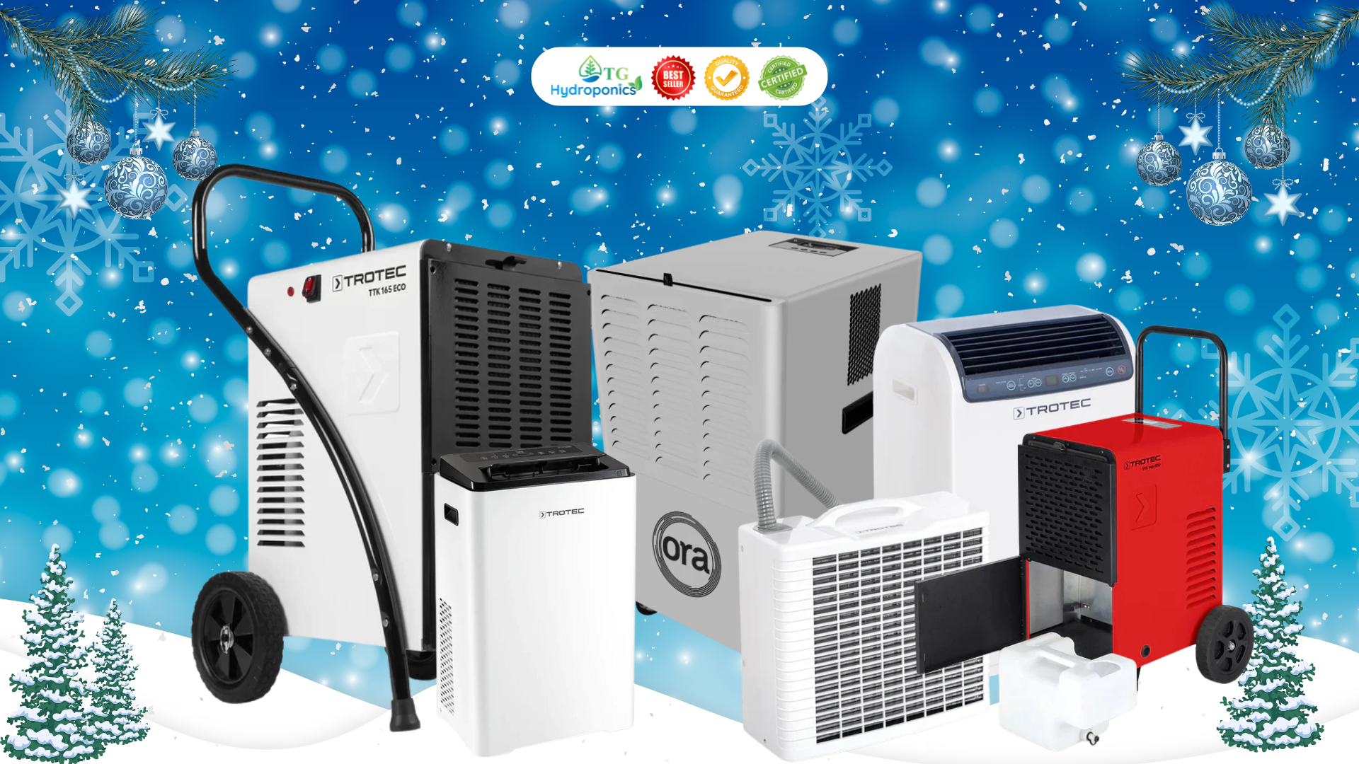 Top-Selling Trotec Dehumidifiers This Winter at TG Hydroponics – Your Golden Solution for Hydroponic Gardens!