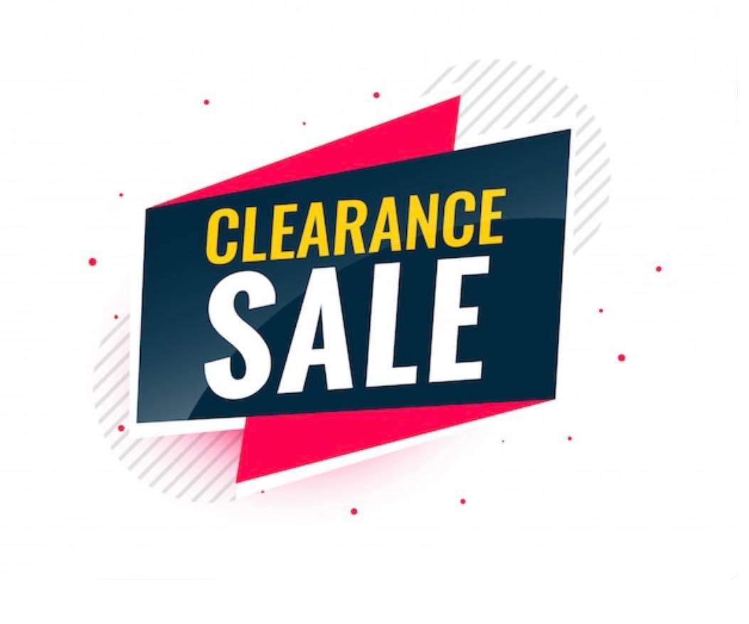 Clearance & Sale Items