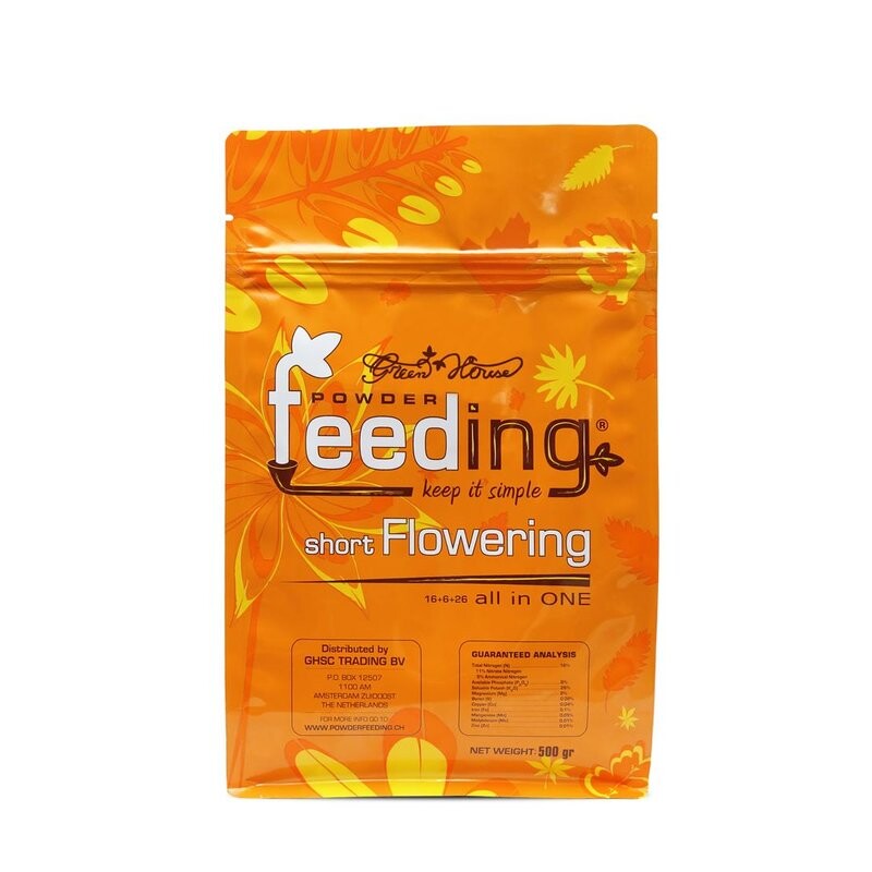 SHORT FLOWER | GREEN HOUSE POWDER FEED