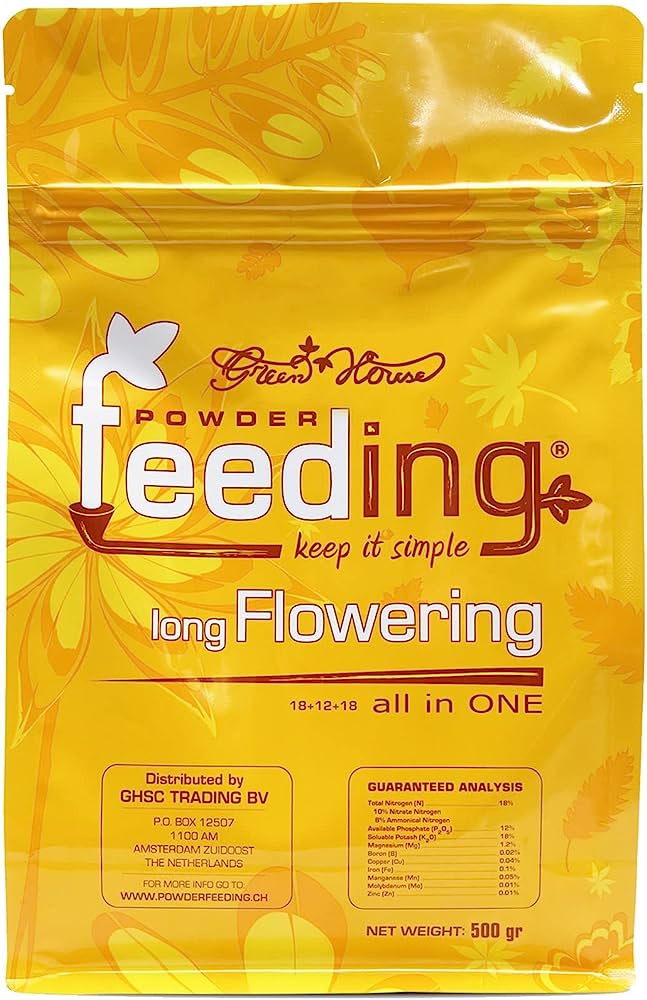LONG FLOWER | GREEN HOUSE POWDER FEED