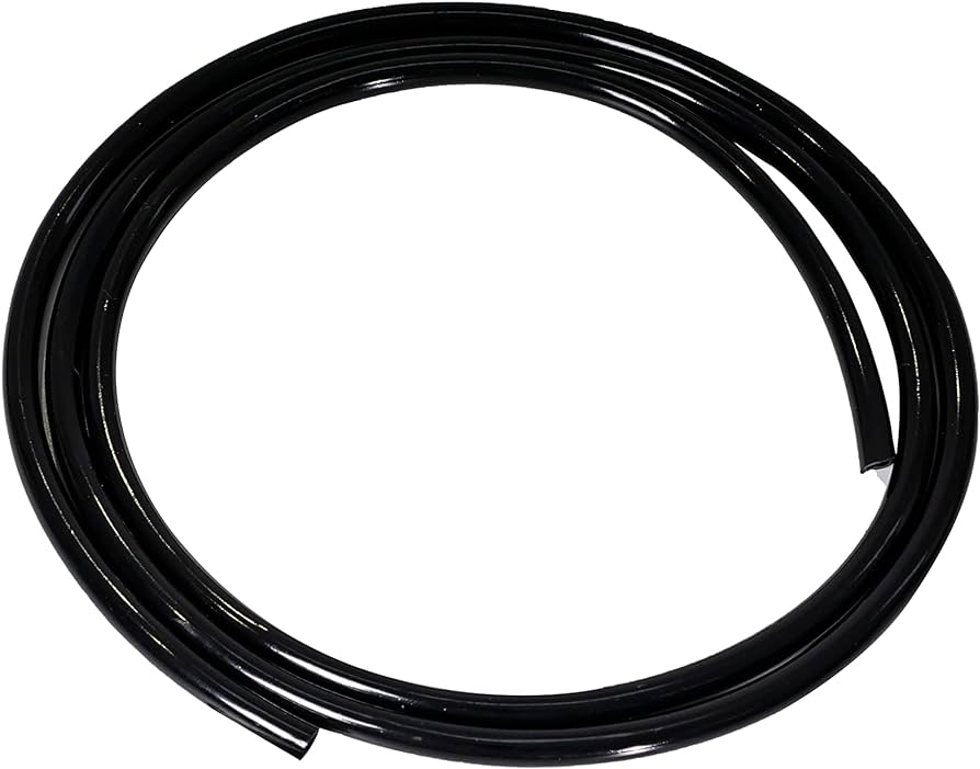 6mm Vinyl Tubing Black