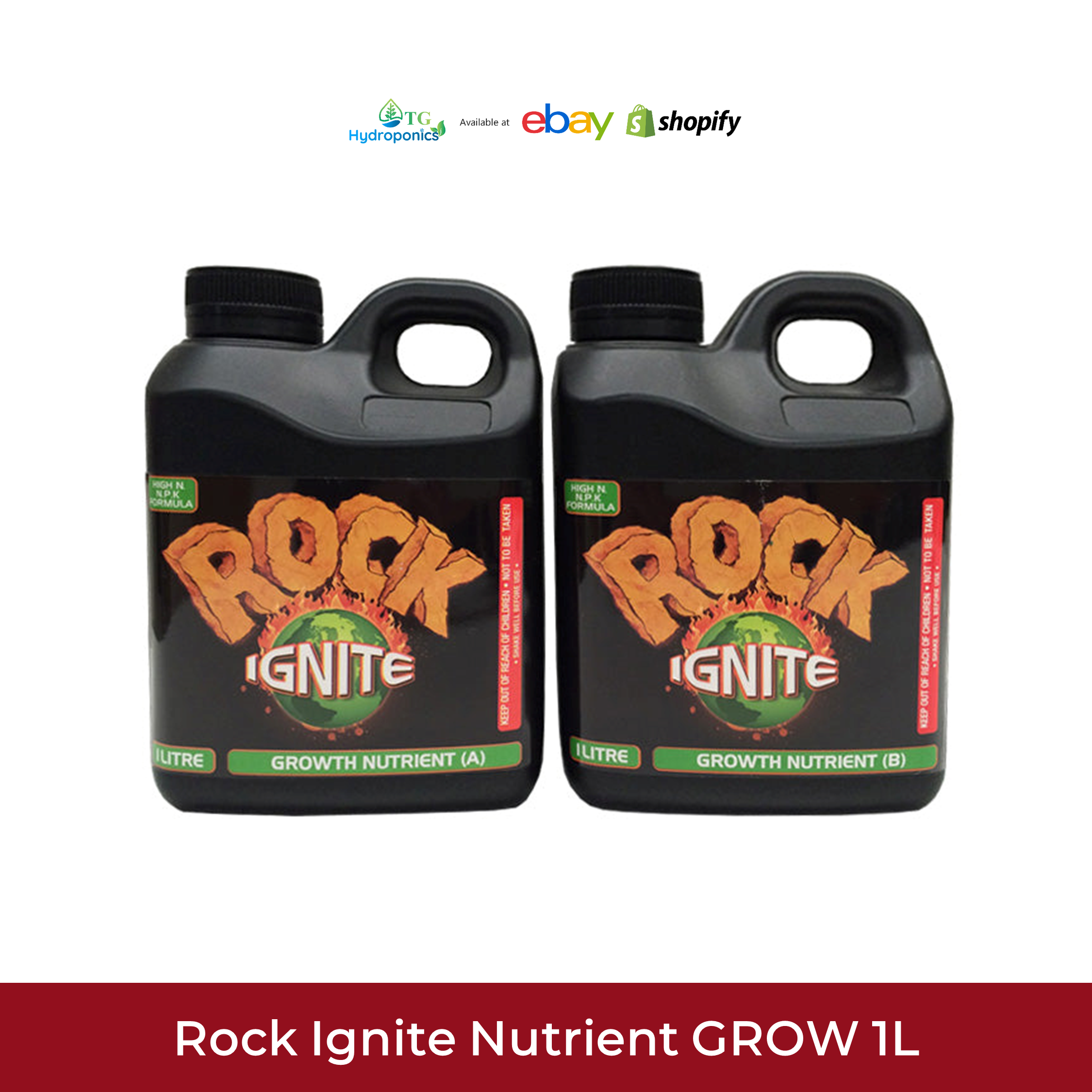 Rock Ignite Nutrient GROW & BLOOM