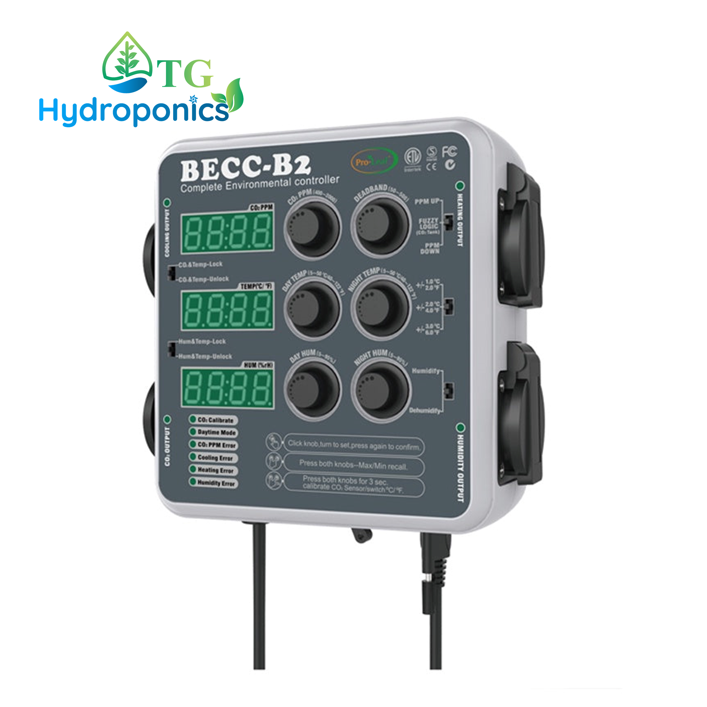 Pro Leaf Multi-Function BECC-B2 Environmental Controller