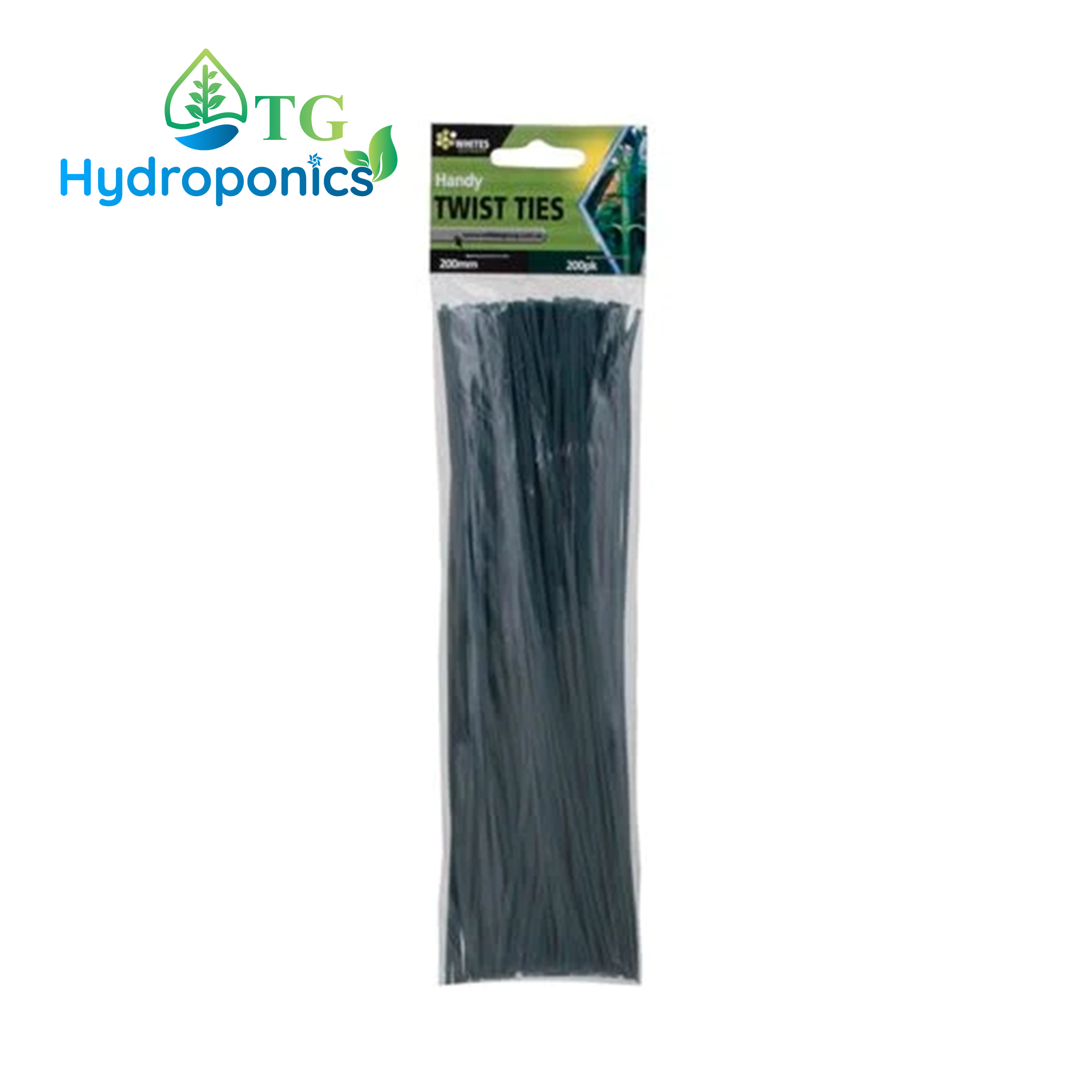 Whites 200mm Handy Twist Plant Tie - 200 Pack