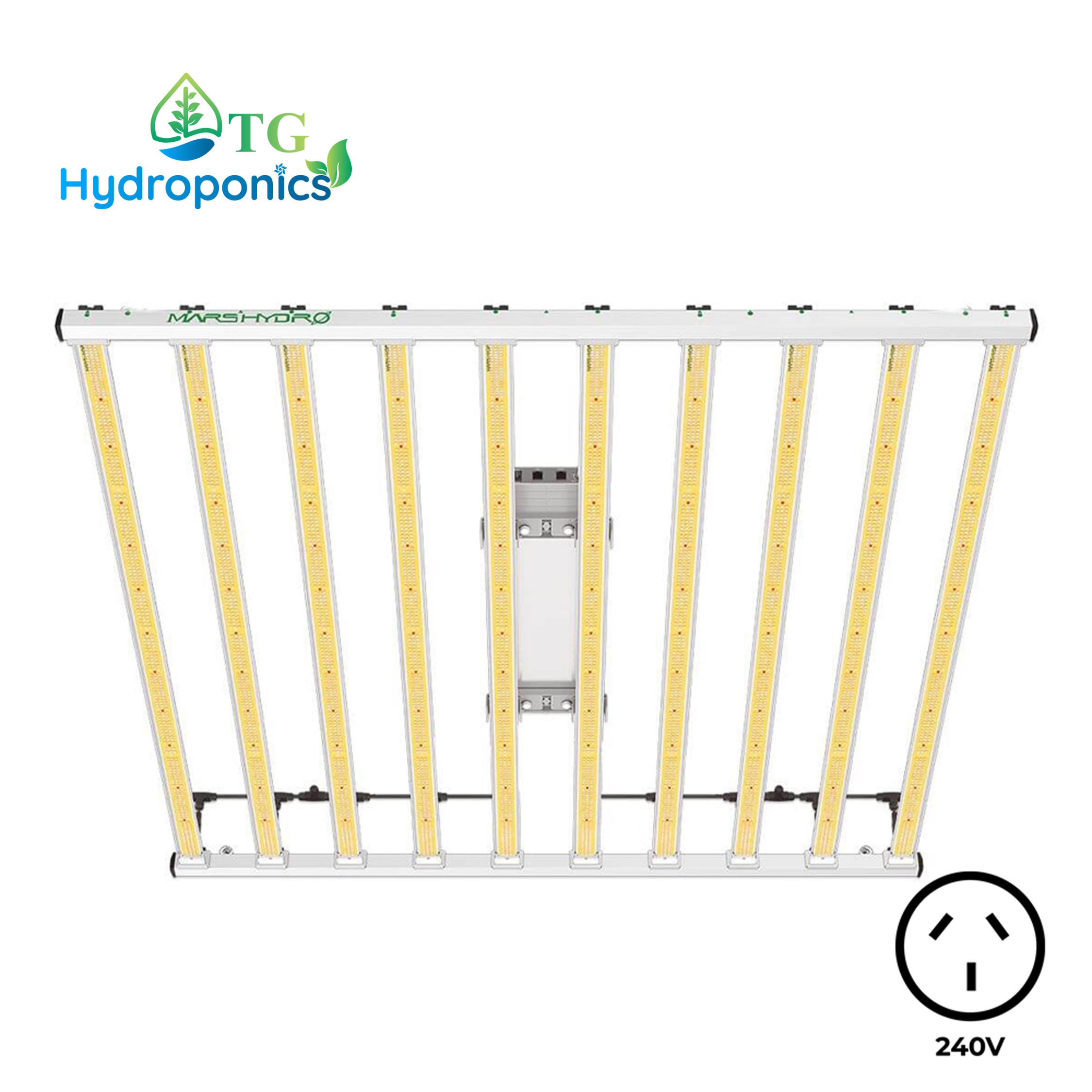 LED BAR | MARS HYDRO CO2 PLUS - FC-E1000 | Actual Power Consumption: 1000W | Detachable Design | Efficacy: 2.8μmol/J | IP65 Rating