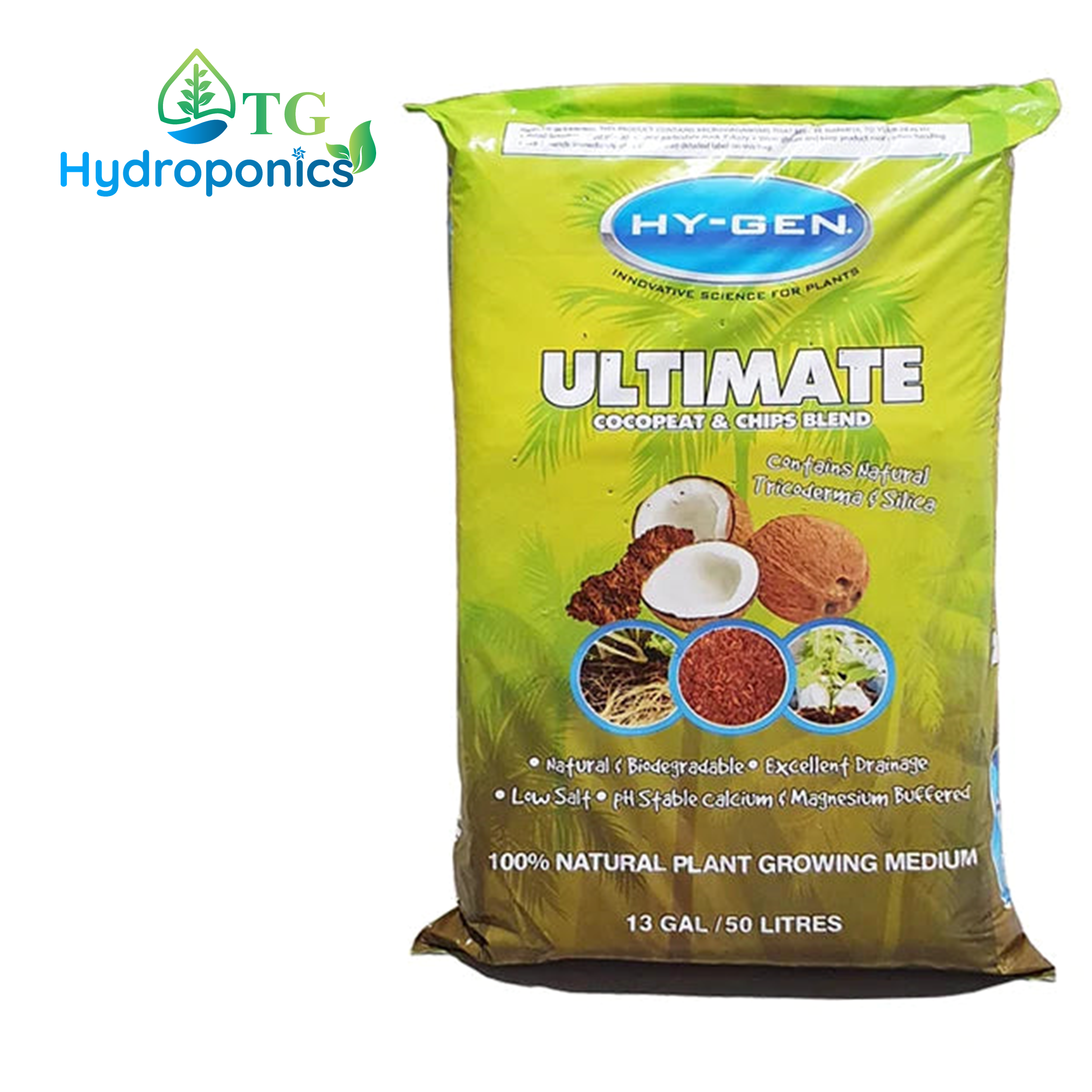 Hy-Gen Coco Chips Ultimate Blend 50L Bag