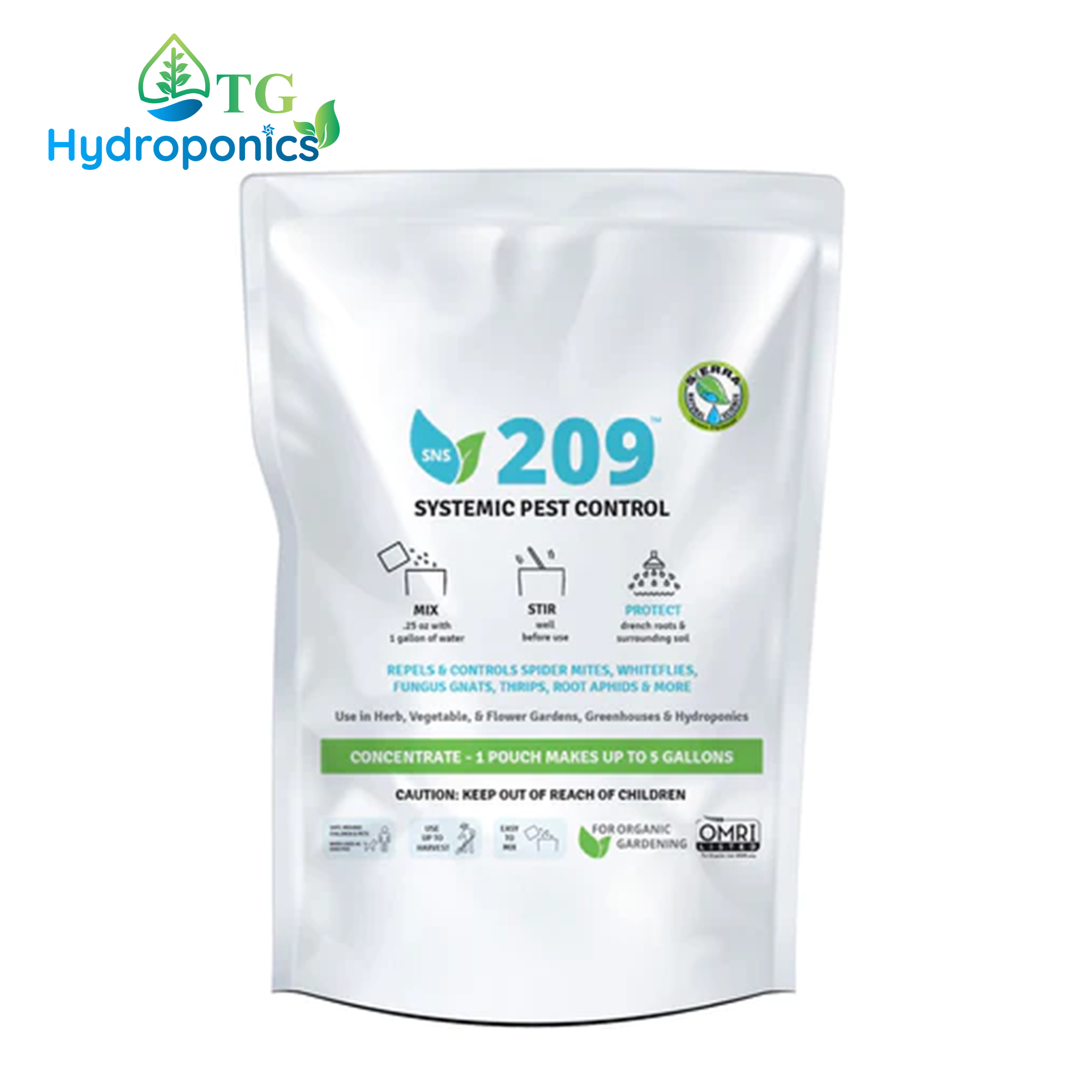 SNS 209 Organic Systemic Pesticide Pouch