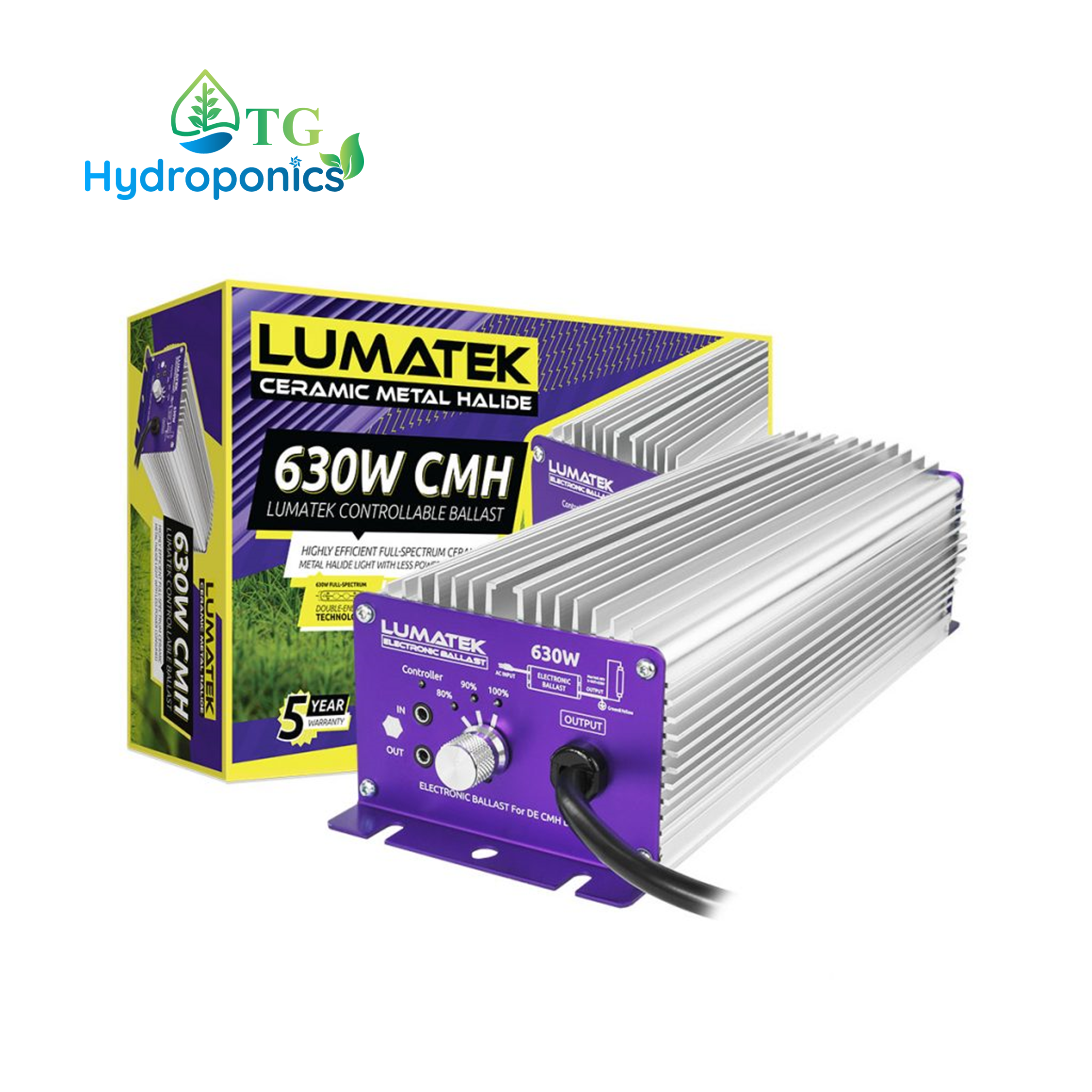 Lumatek 630 watt CMH DE Controllable & Dimmable Ballast
