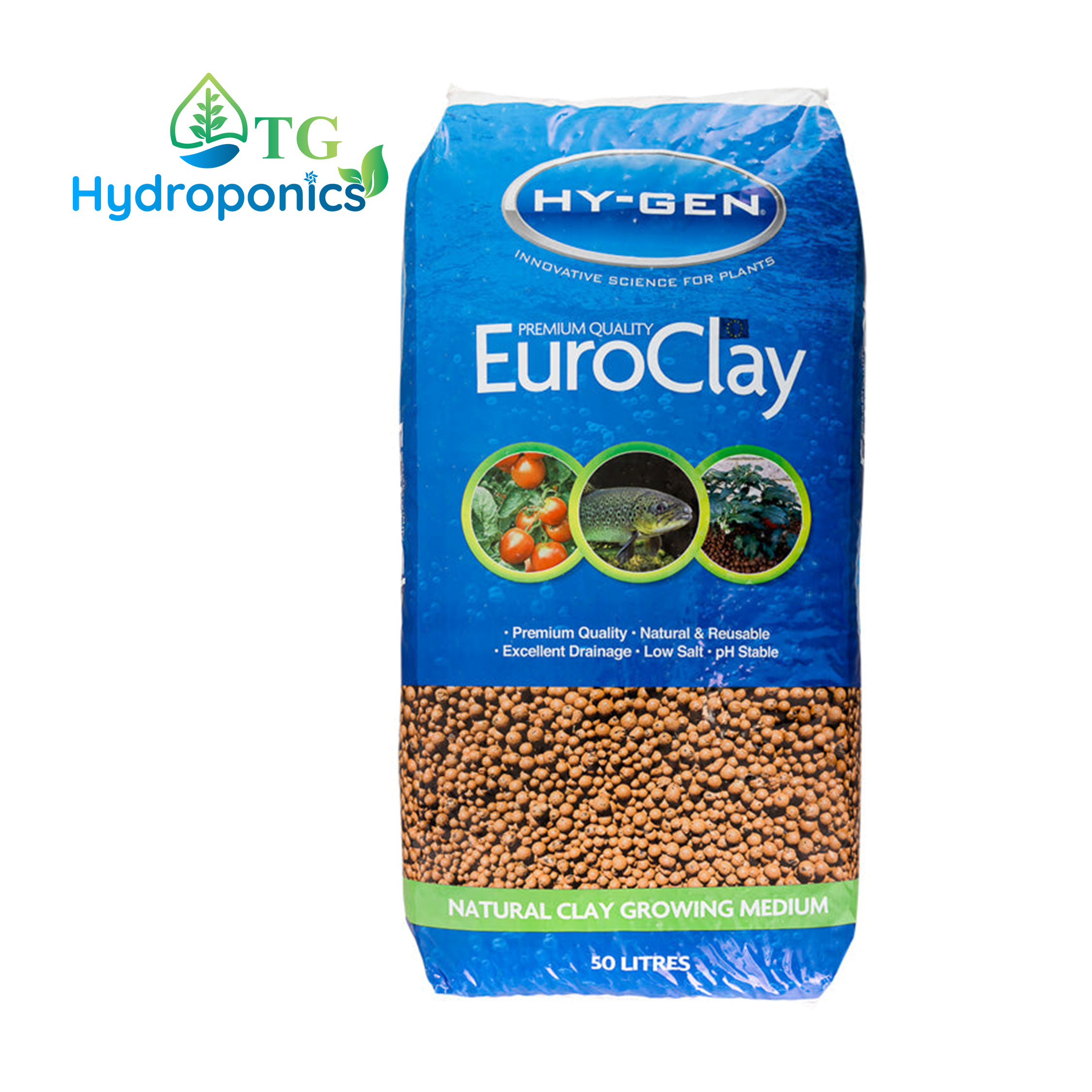 Hy-Gen Euro Clay 50L Bag