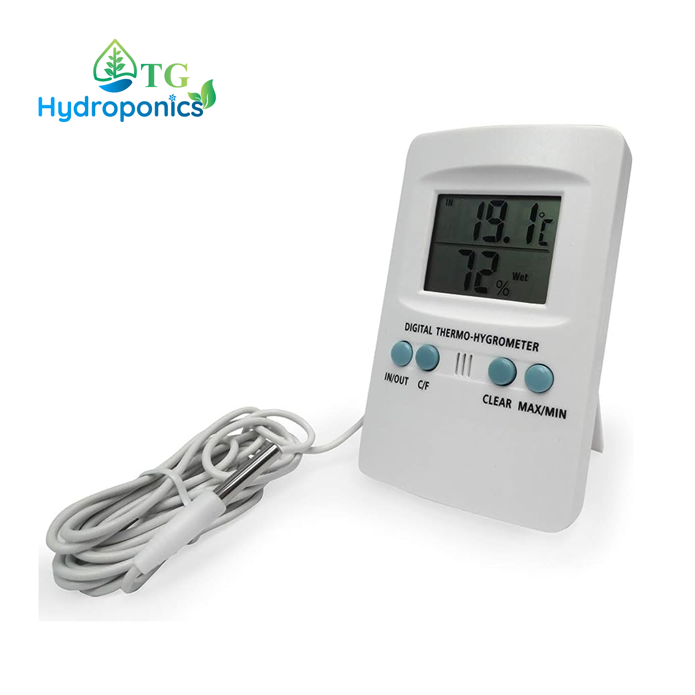 Hydro Axis Thermometer & Hygrometer LCD