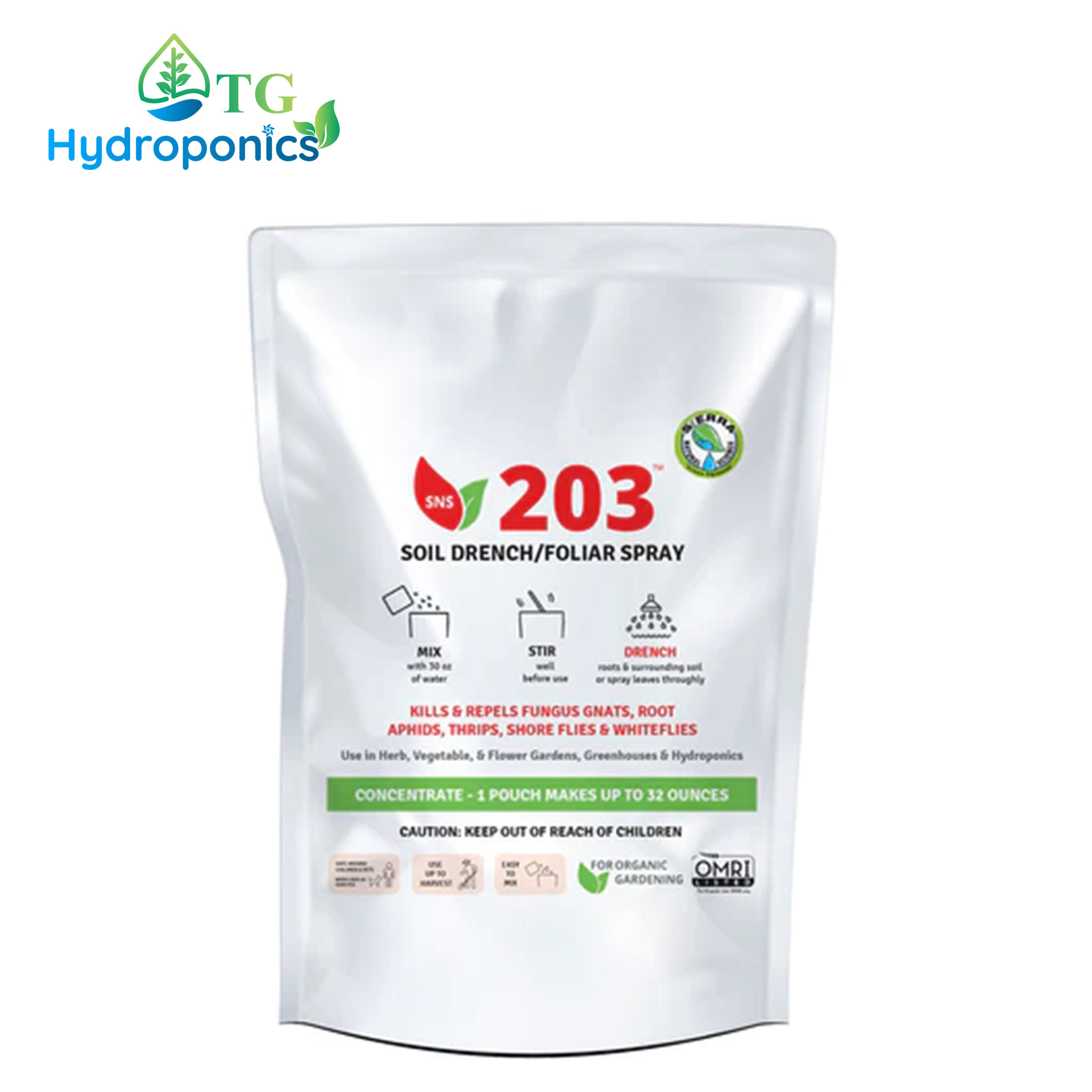 SNS 203 Root Drench Pesticide Pouch