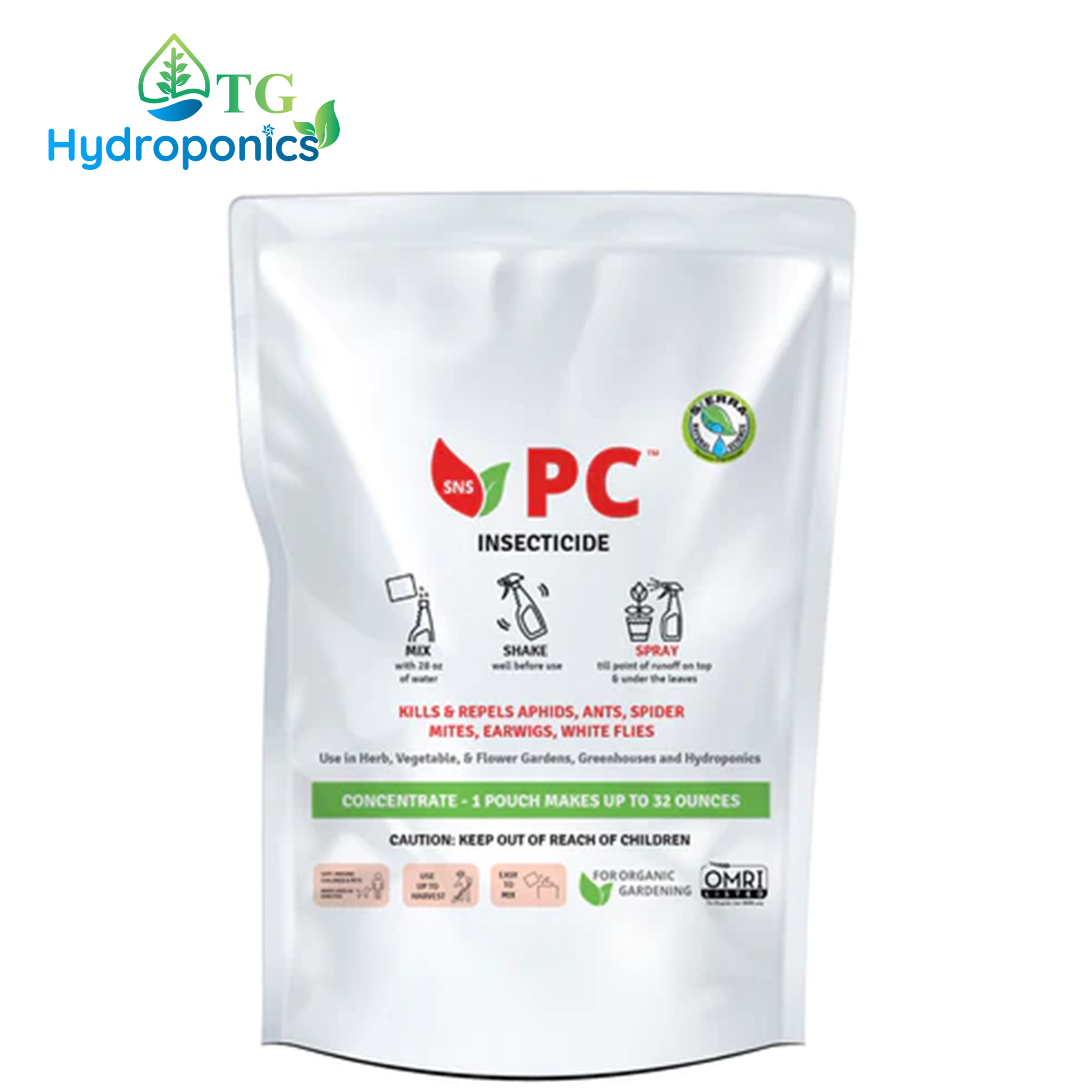 SNS PC Organic Pesticide Pouch