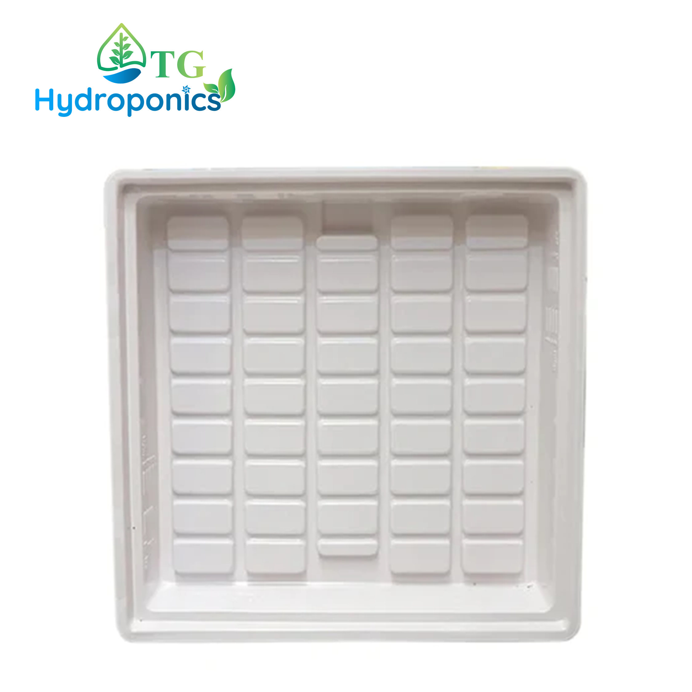 Duralistics White Flood and Drain Tray