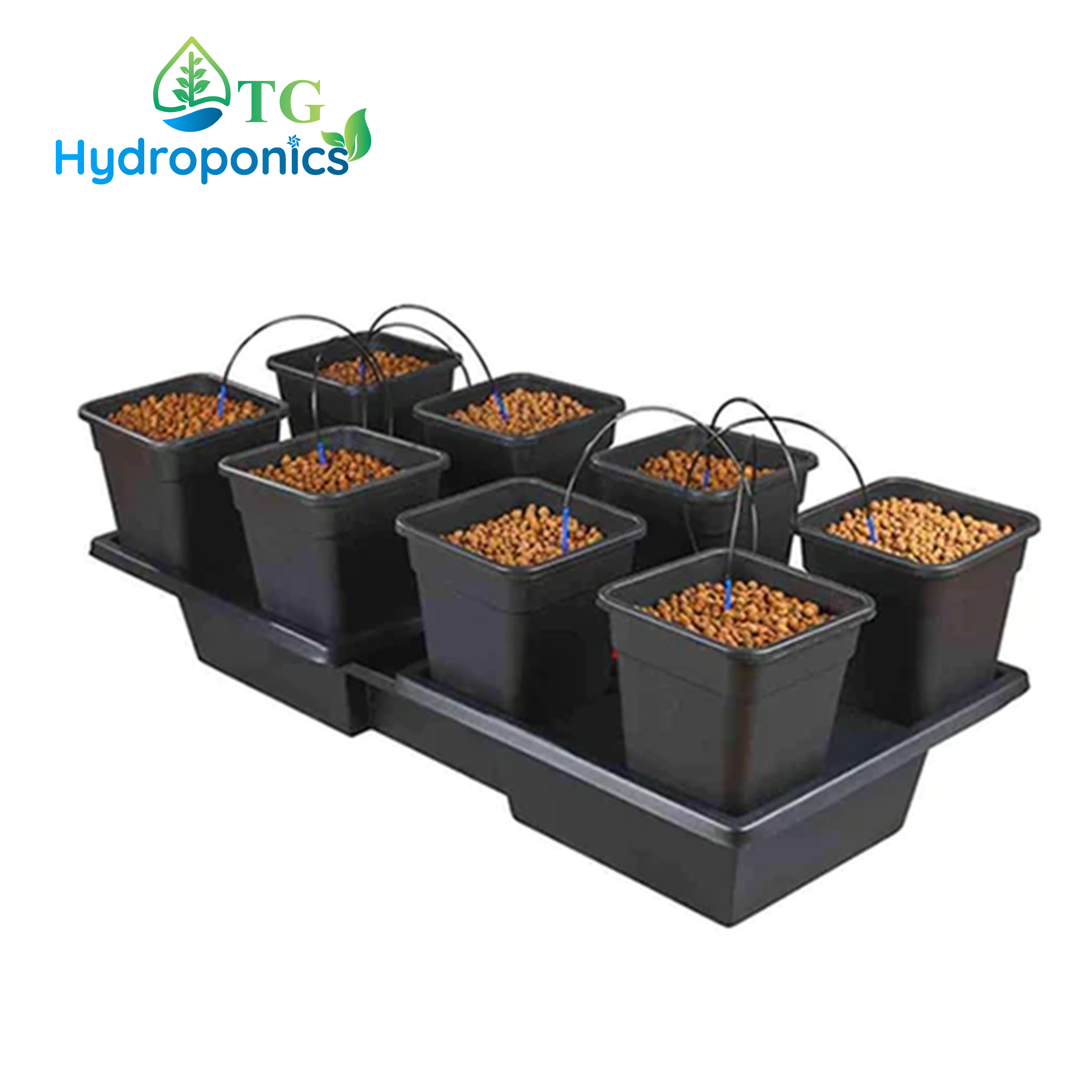 Wilma XL Wide 8 Pot Set with Pump (190cm x 90cm)