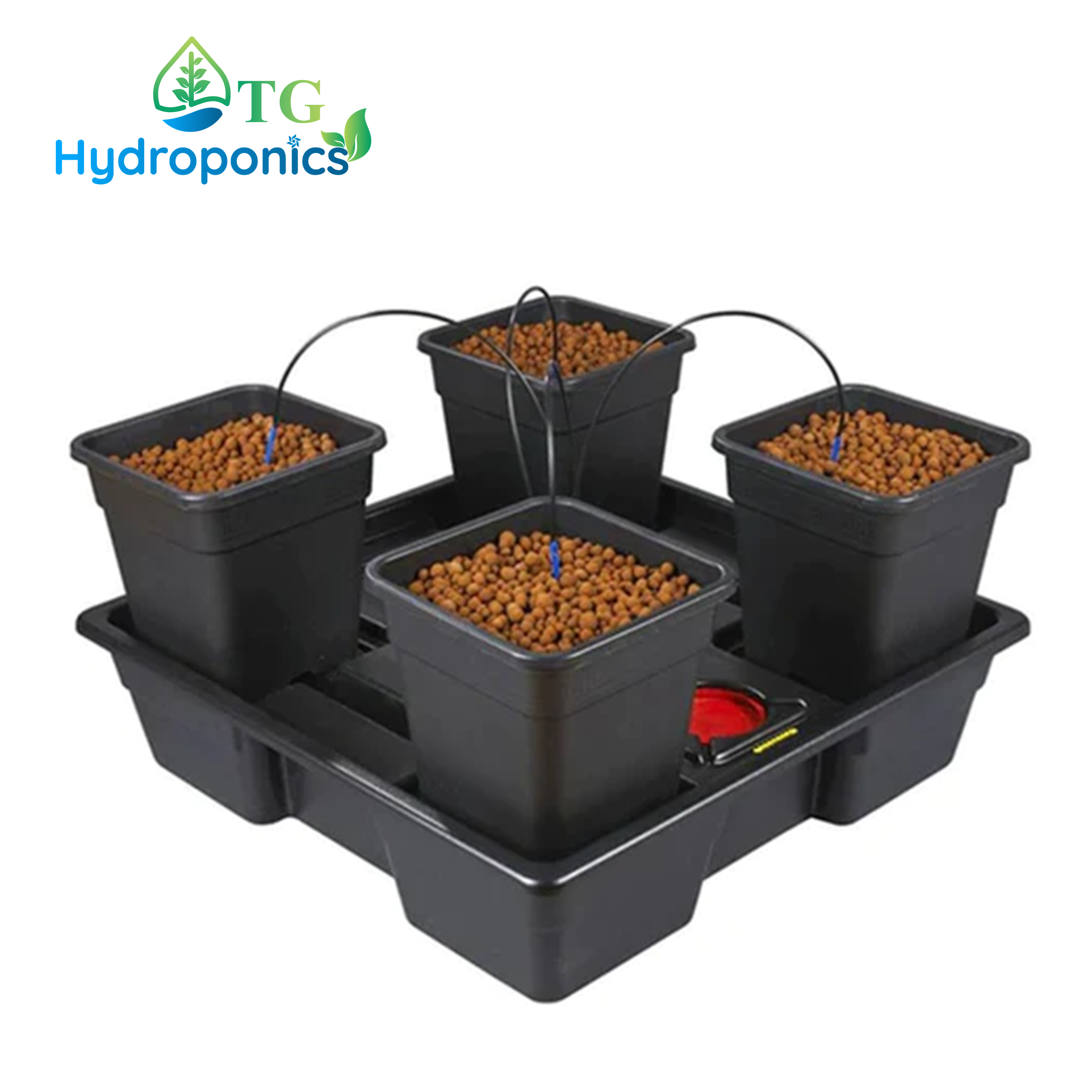 Wilma XL 4 Pot Set with Pump (90cm x 90cm)