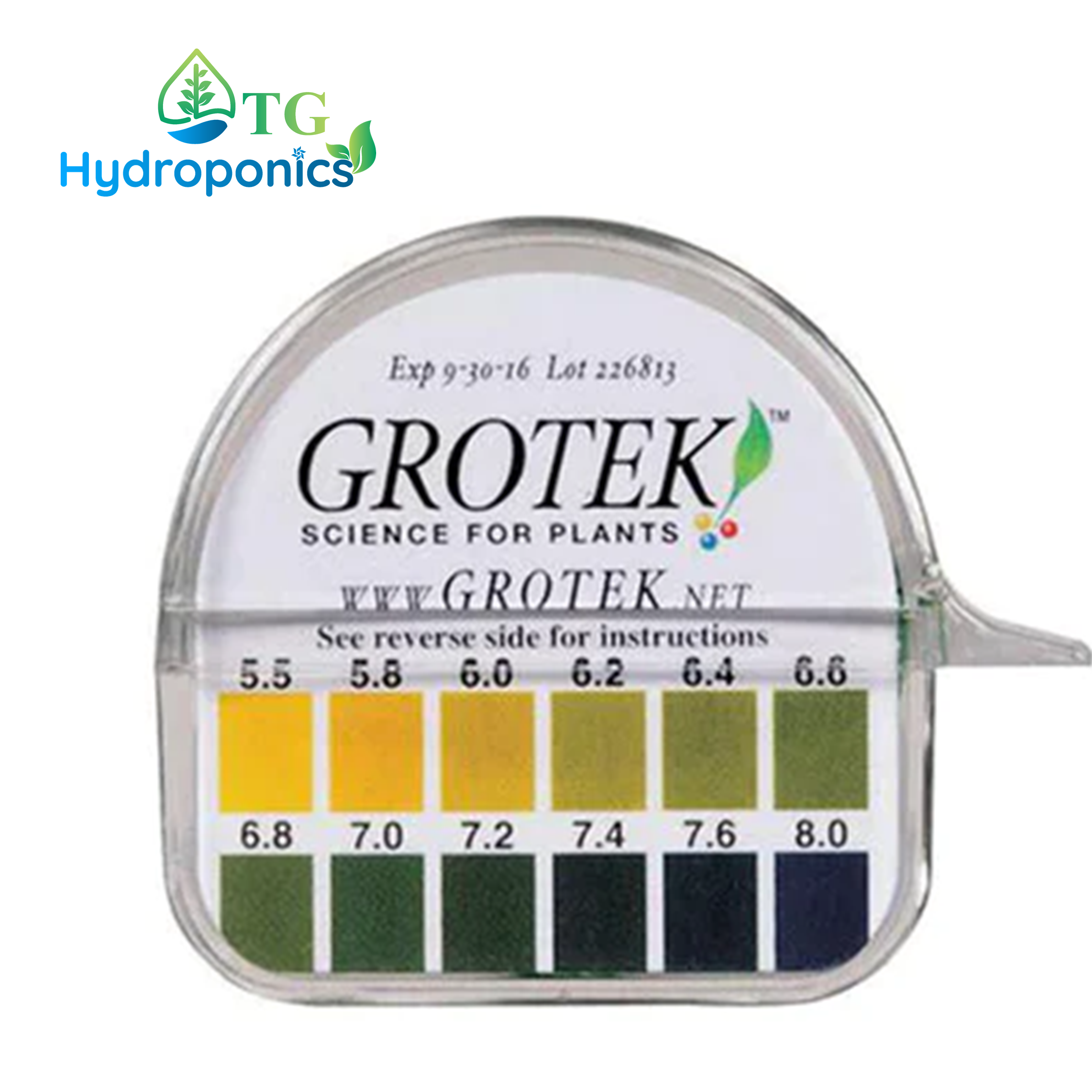 Grotek pH Test Strips/Litmus Paper