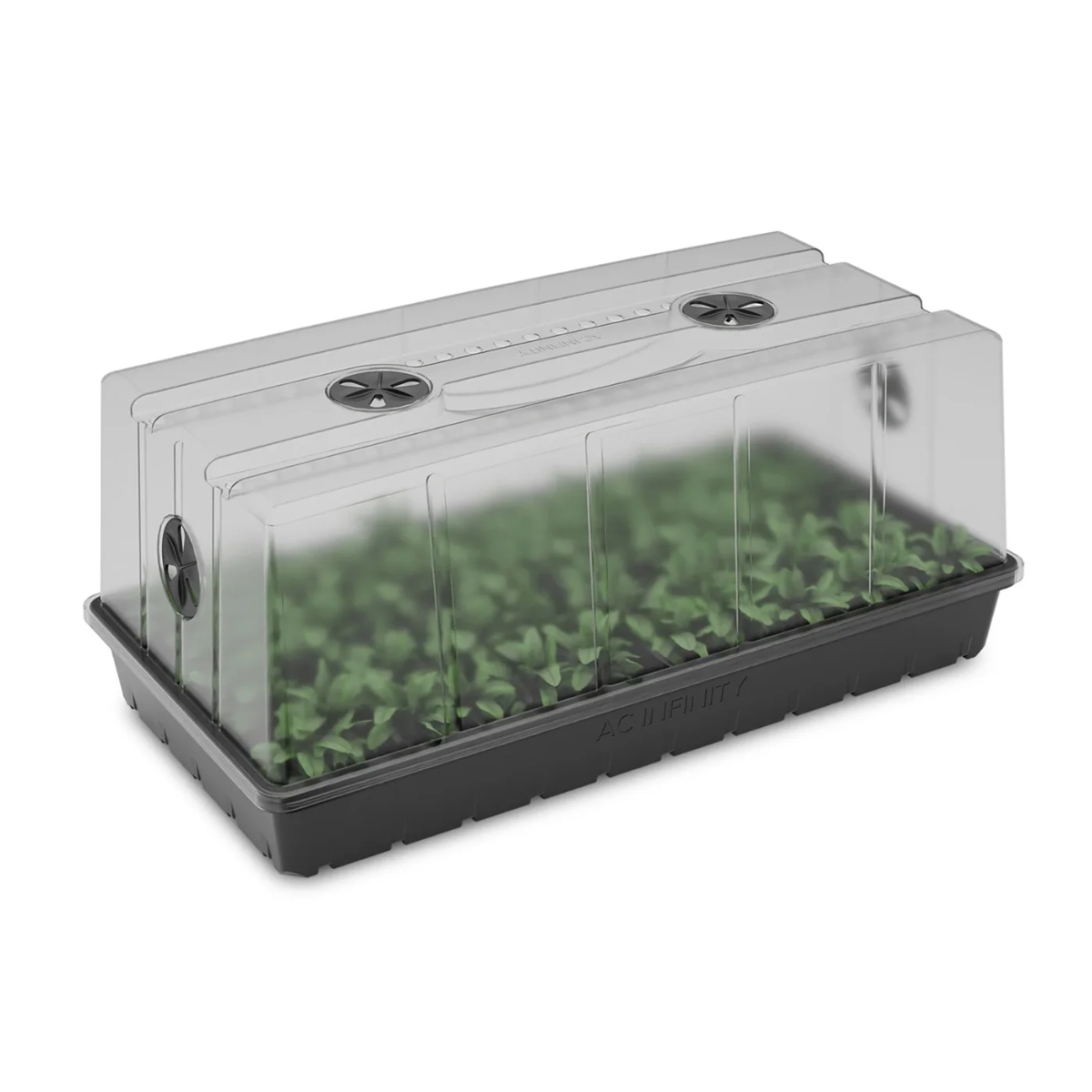 AC Infinity Humidity Dome XL Propagation Kit, 6x12 Cell Tray with Height Extension