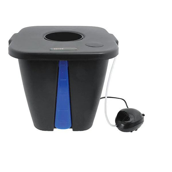 Aeros 4 Master System DWC 4 x 15L Pot System includes Water and Air Pumps