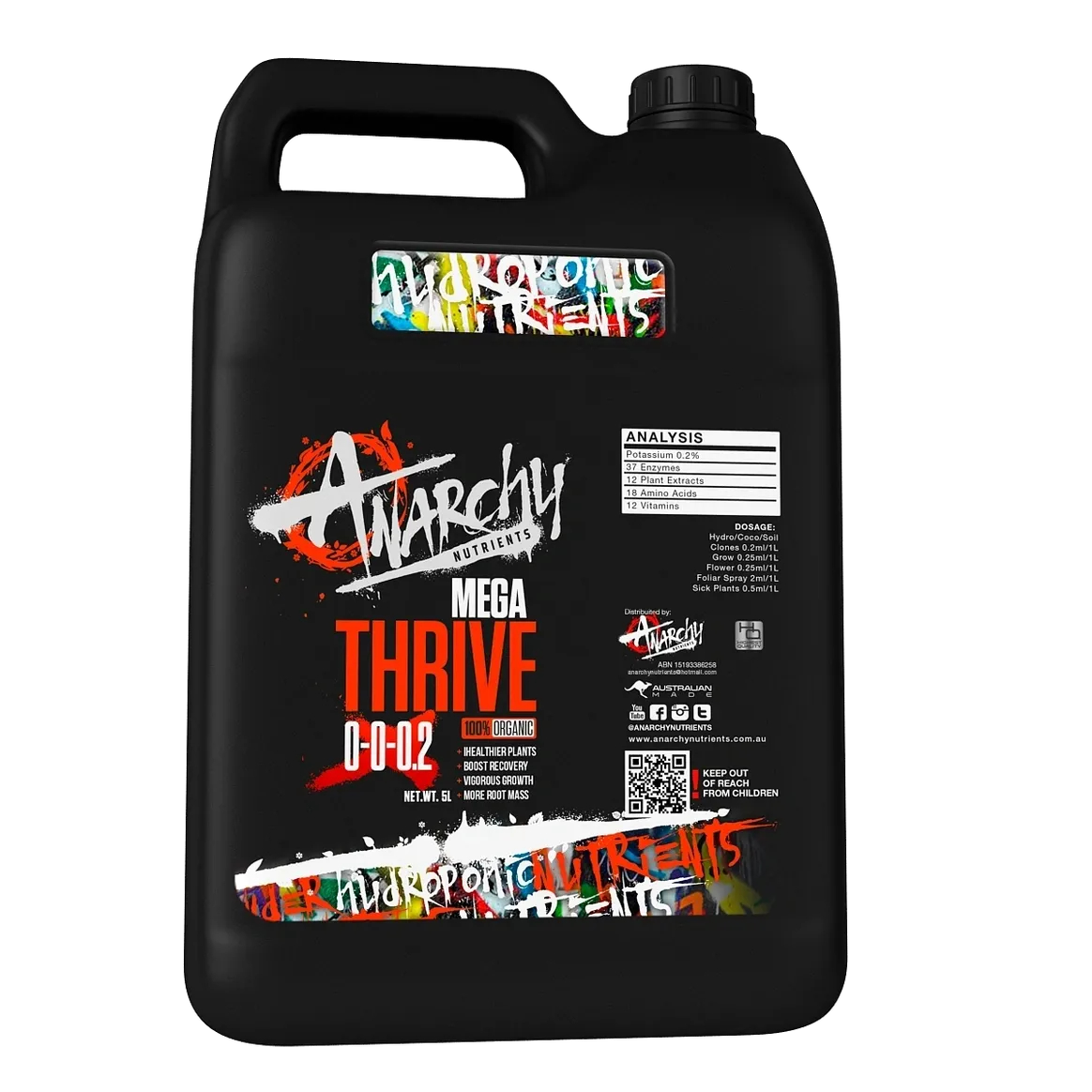 Anarchy Nutrients Megathrive