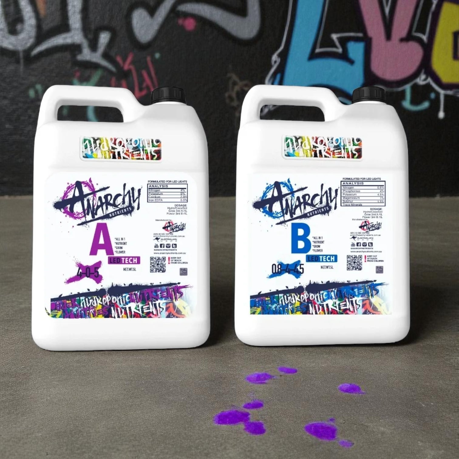 Anarchy Nutrients Base A & B