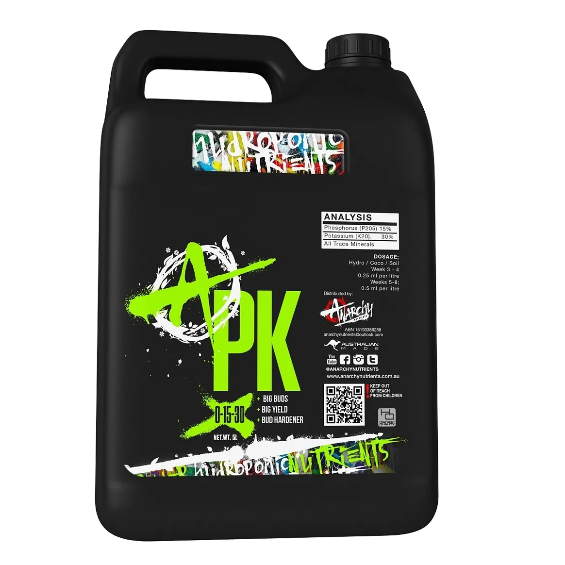 Anarchy Nutrients PK