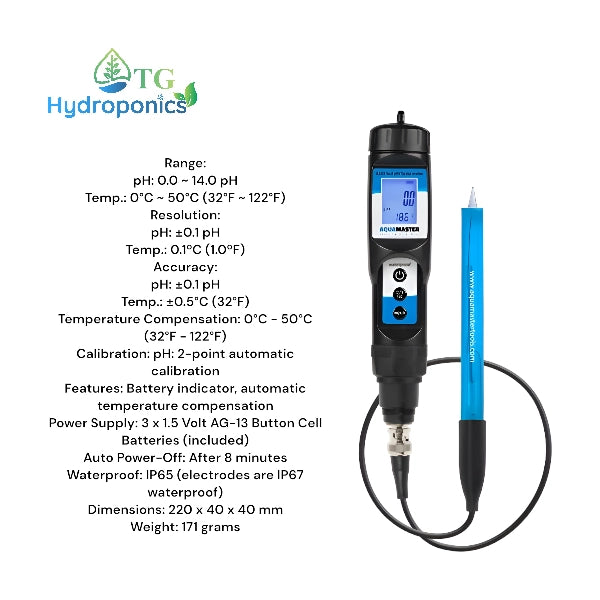 Aqua Master Tools Substrate Ph Temp Pro 2 S300