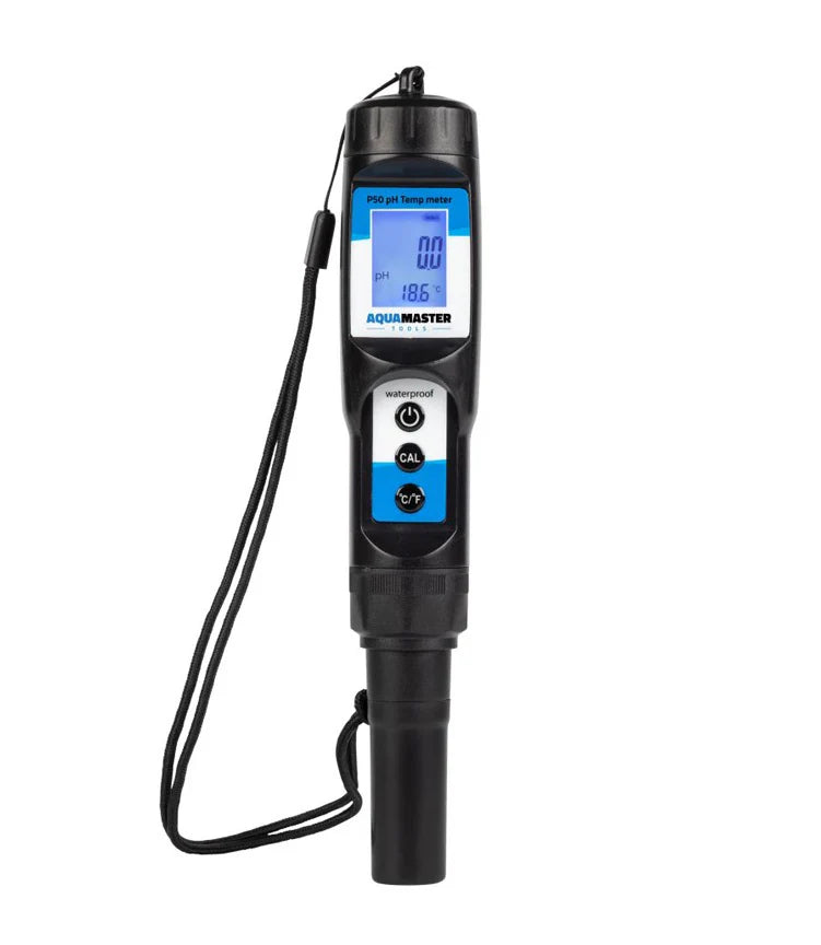 Aqua Master Tools pH Temp Meter Pro P50