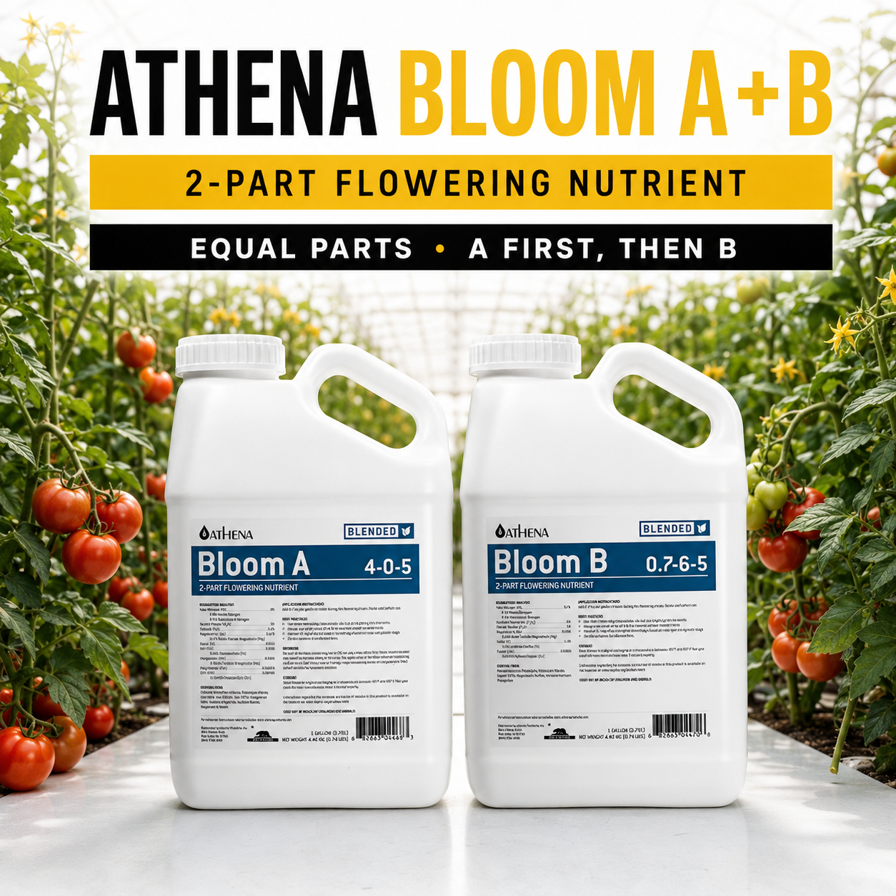 Athena Blended Bloom A + B Nutrient