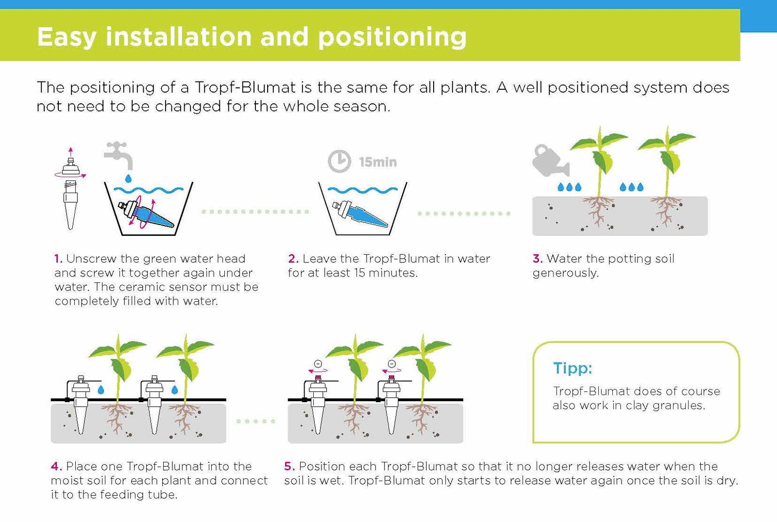 Blumat System Gravity Irrigation System