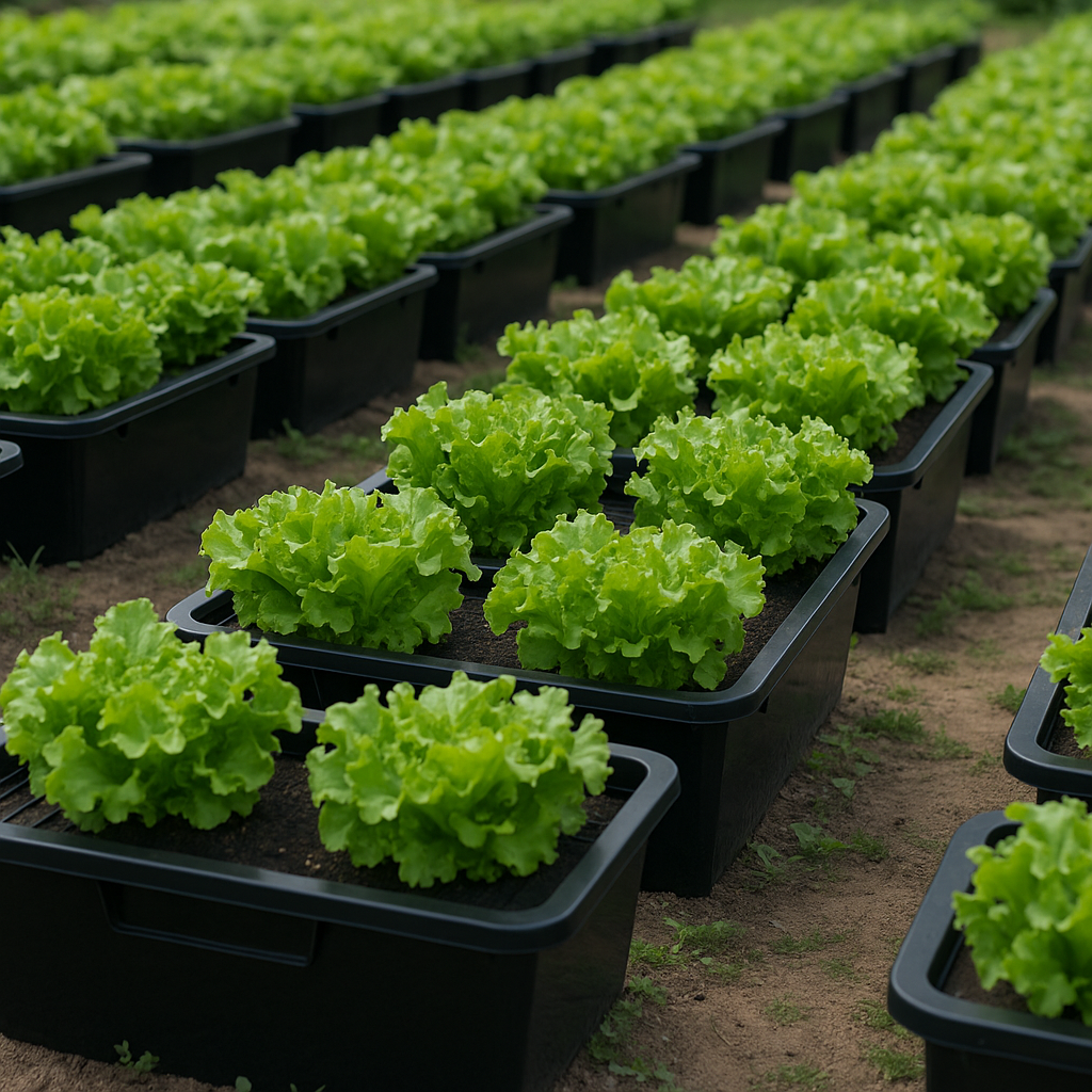 Black Tub with Lid 80L