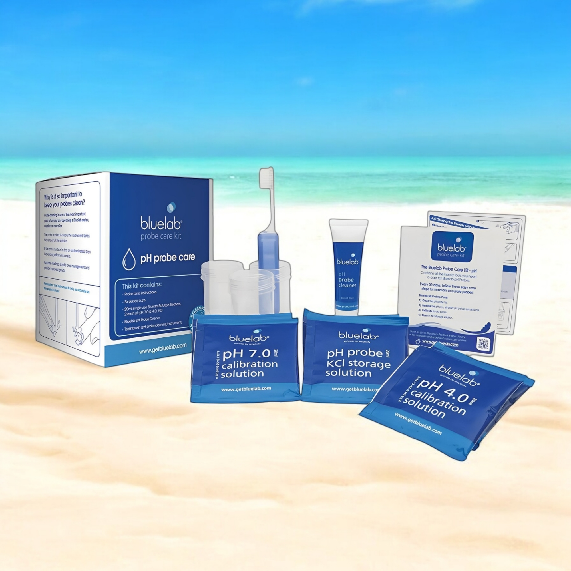 Bluelab EC & pH Probe Care Kit