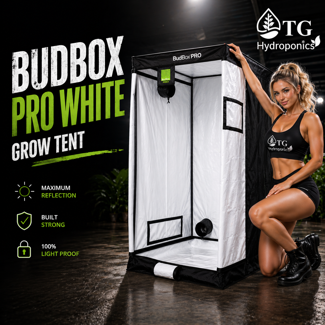 BudBox Pro White Tent