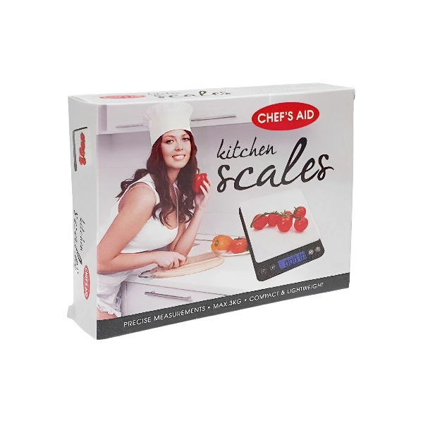Chef's Aid Kitchen Scales 3Kg