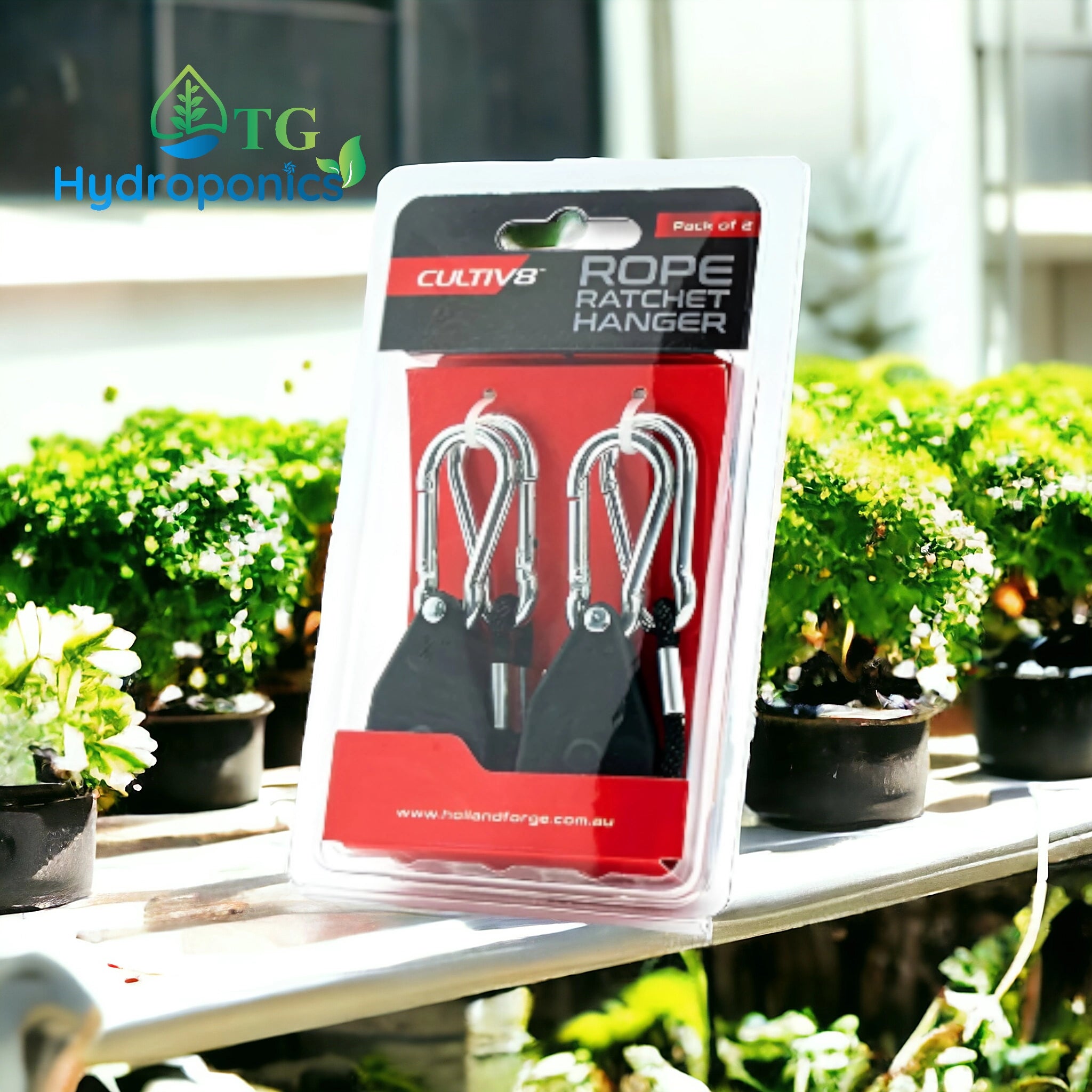 Cultiv8 Rope Ratchet Hanger