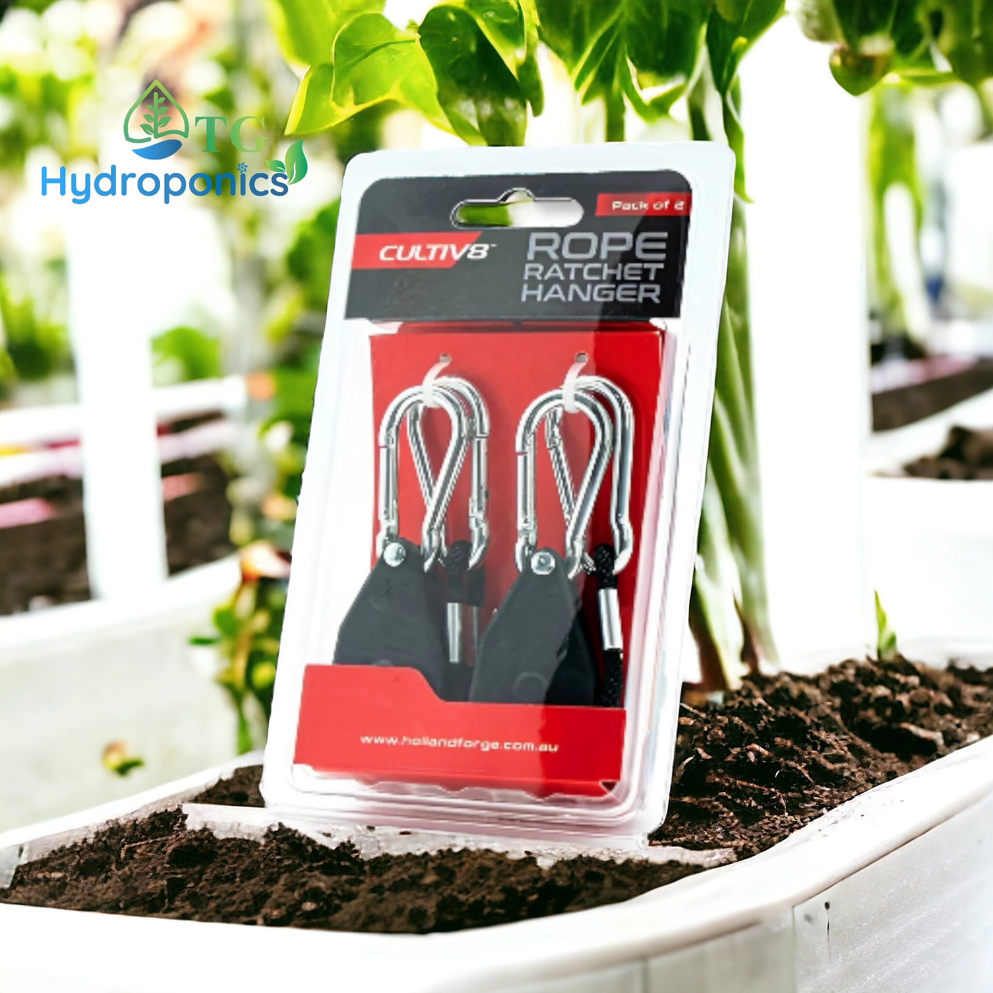 Cultiv8 Rope Ratchet Hanger