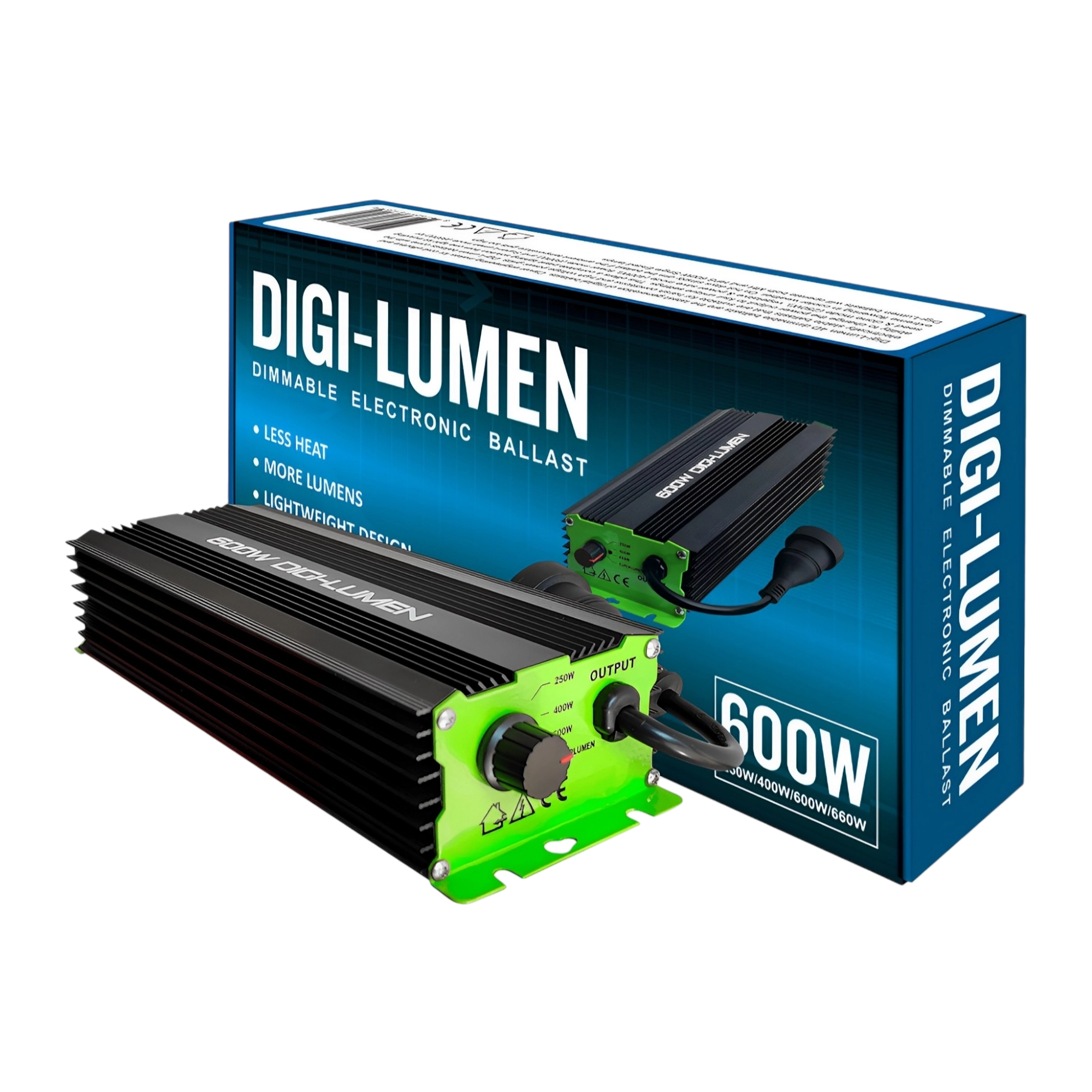 Digi-Lumen 600W Dimmable, Digital Ballast