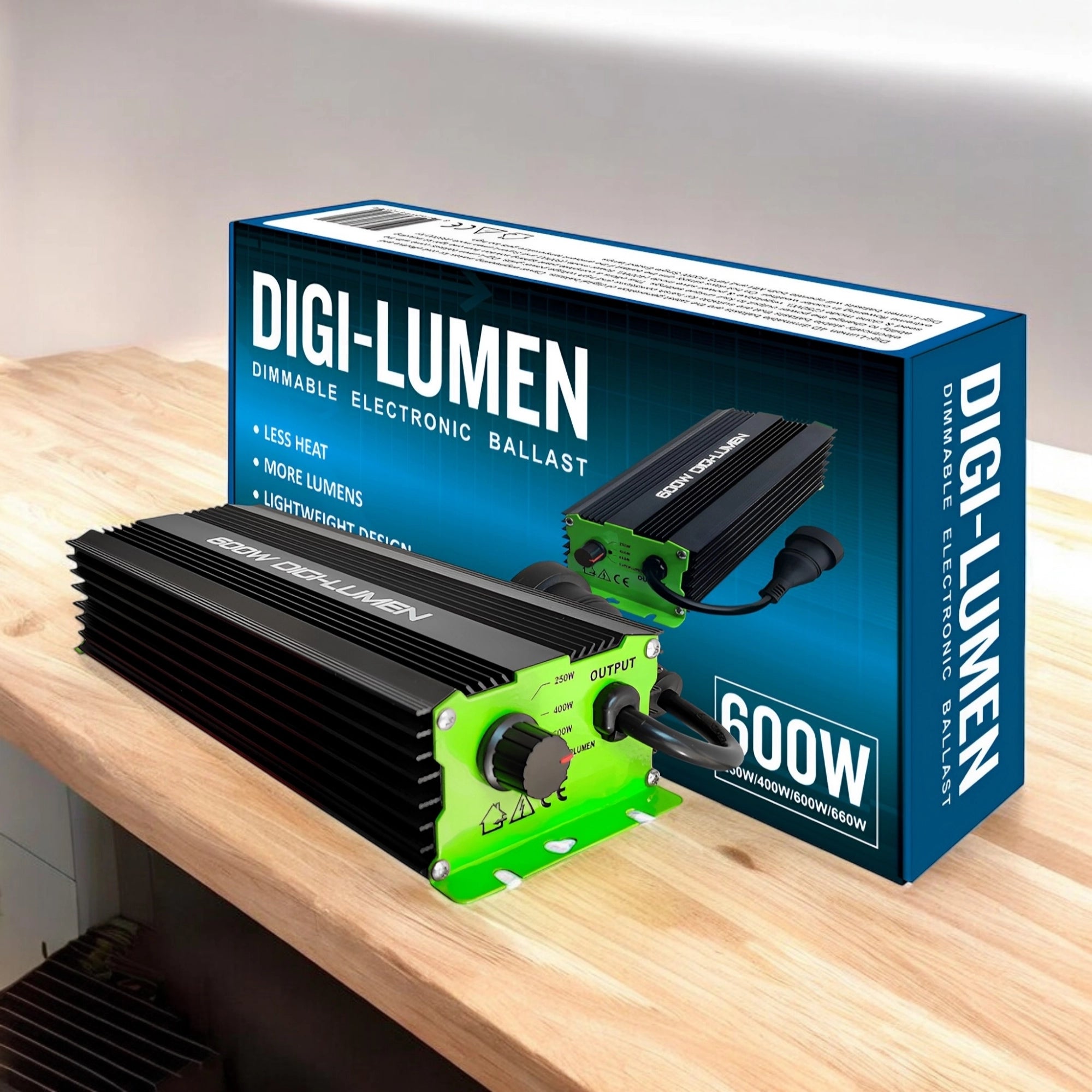 Digi-Lumen 600W Dimmable, Digital Ballast