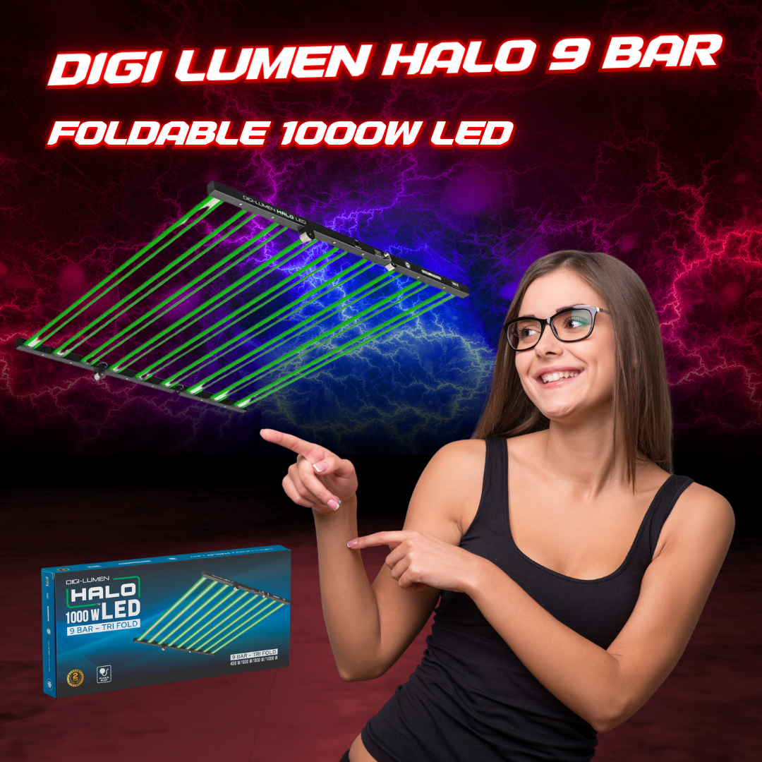 Digi Lumen HALO 9 Bar Foldable 1000W LED