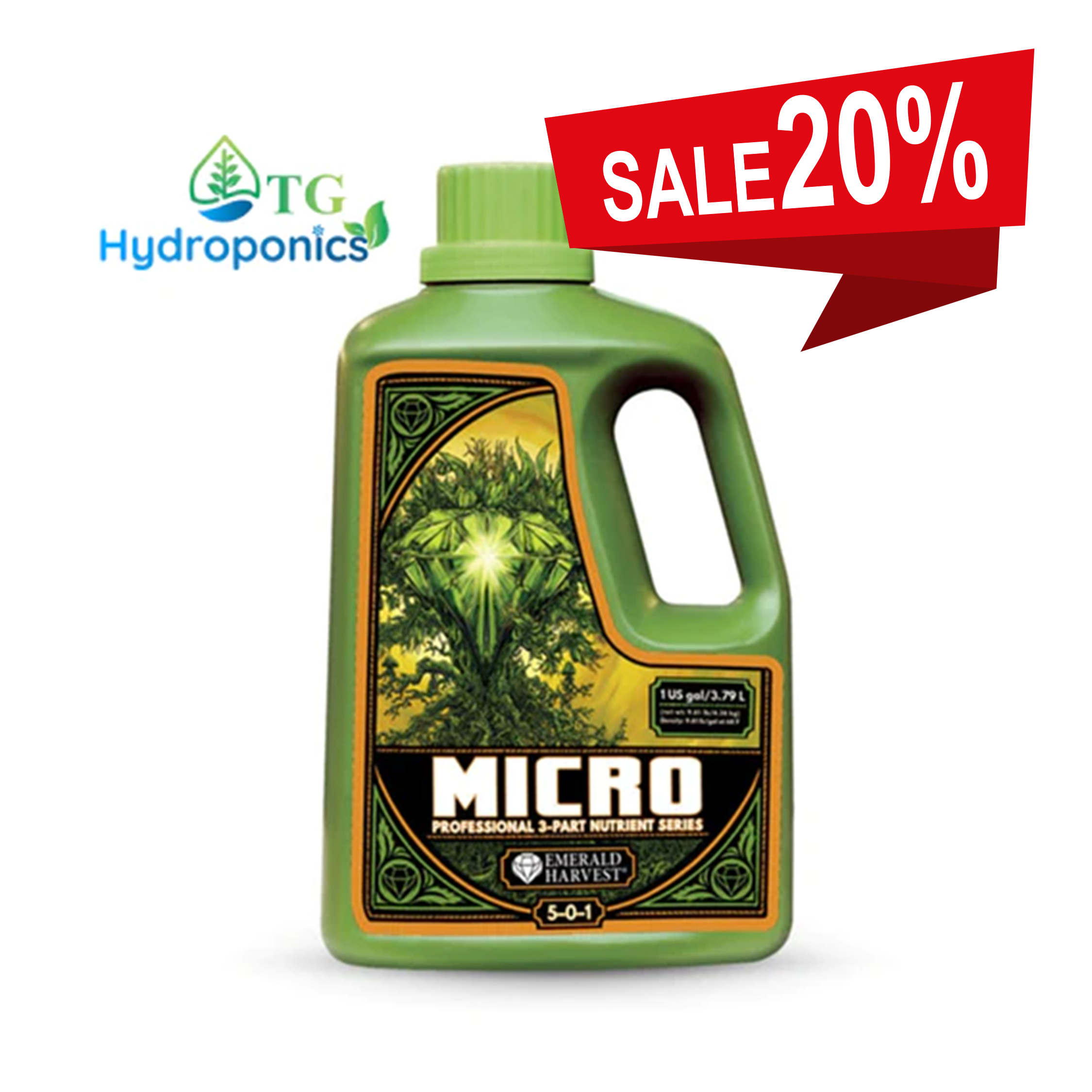 Emerald Harvest 3 Part MICRO