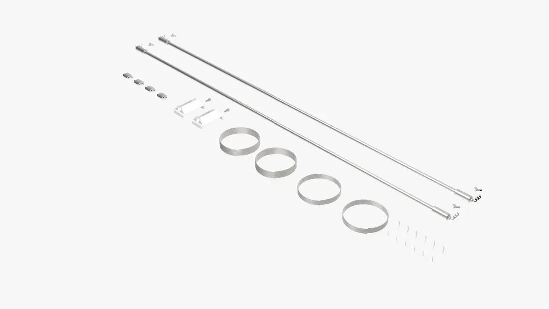 Grand Master LED (GML) - Volcano Under-Canopy LED | 2 X 150W Kit | IP66 | 107CM Long | 3.2 UMOL/J