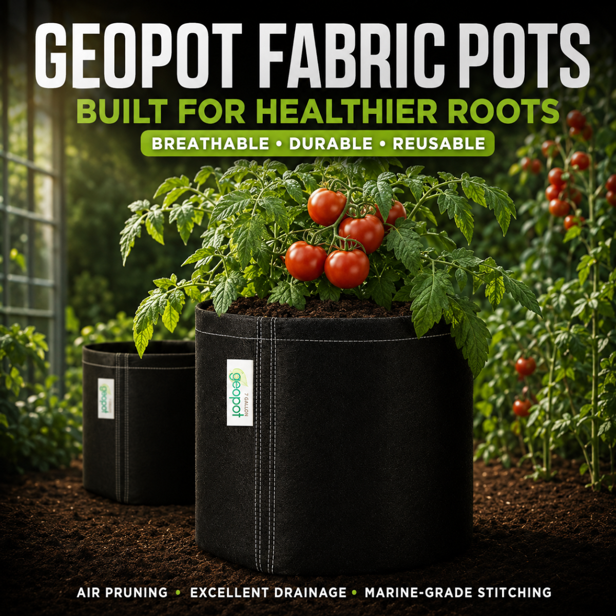 Geopot Fabric Pots