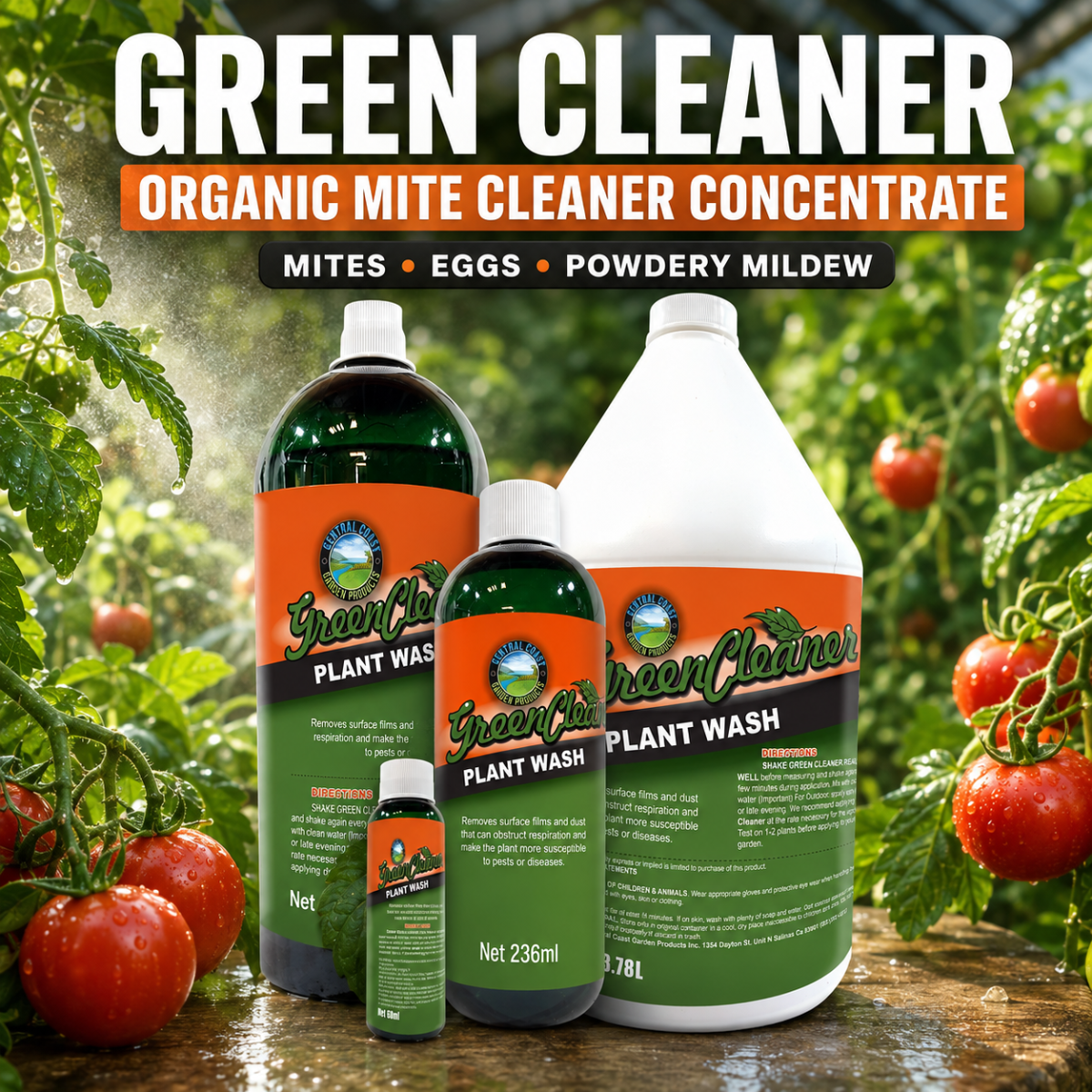 Green Cleaner Organic Mite Cleaner Concentrate full size