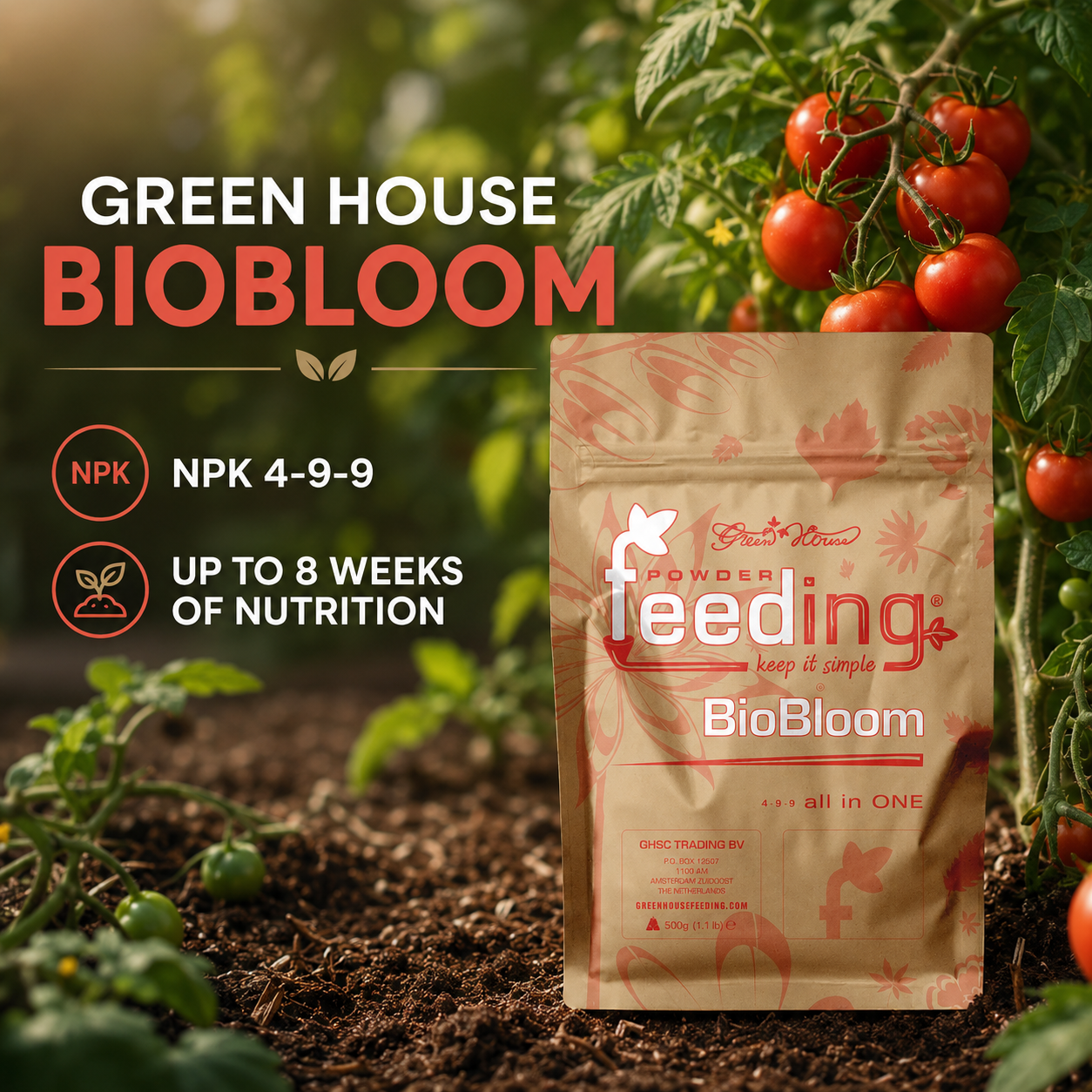 BIO BLOOM | GREEN HOUSE POWDER FEED