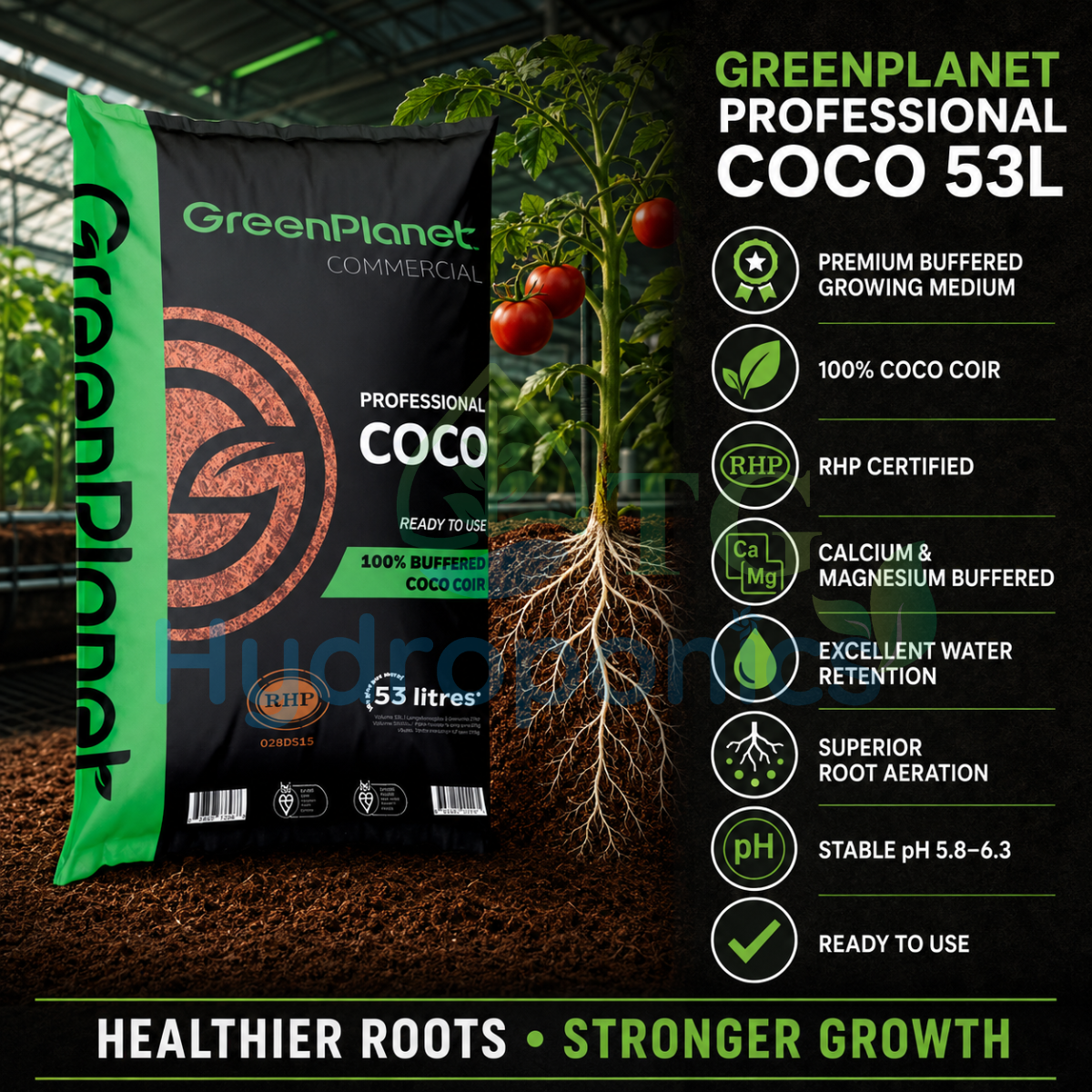 Green Planet Professional COCO 53L BAG