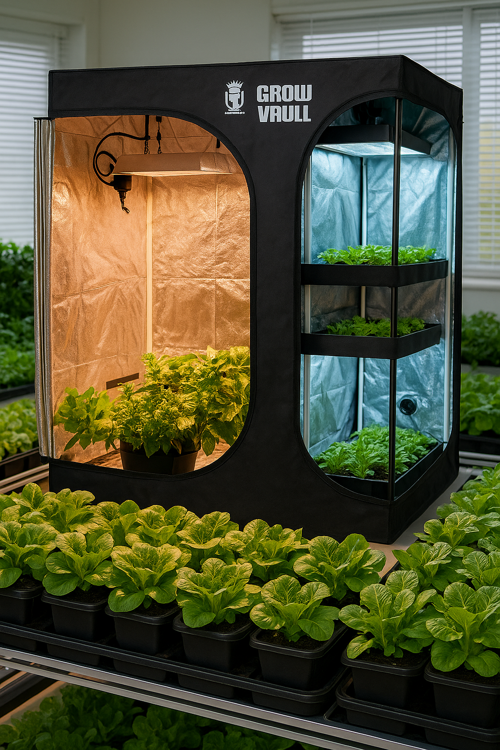Grow Vault 3 in 1 tent - 3 Sizes