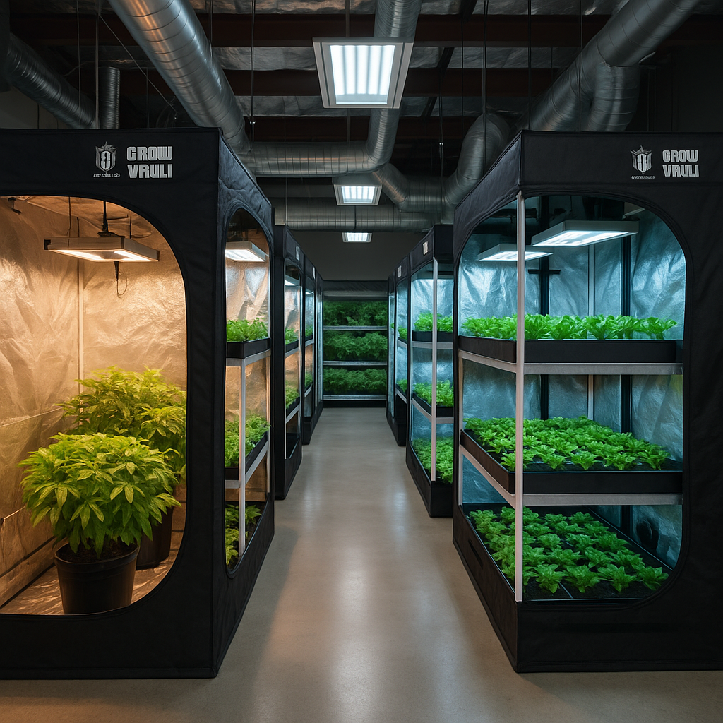 Grow Vault 3 in 1 tent - 3 Sizes